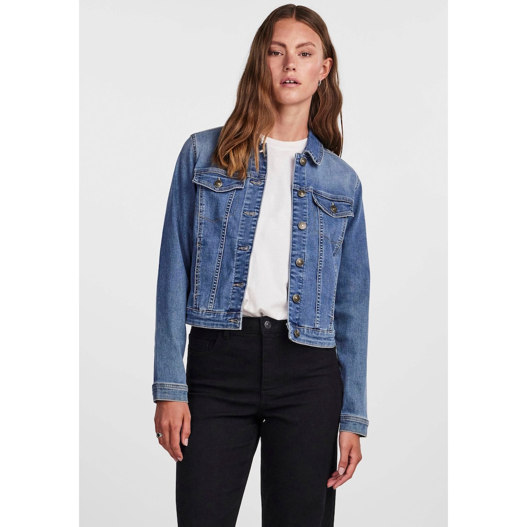 pieces Jeansjacke »PCOIA LS DNM JACKET MB NOOS BC«