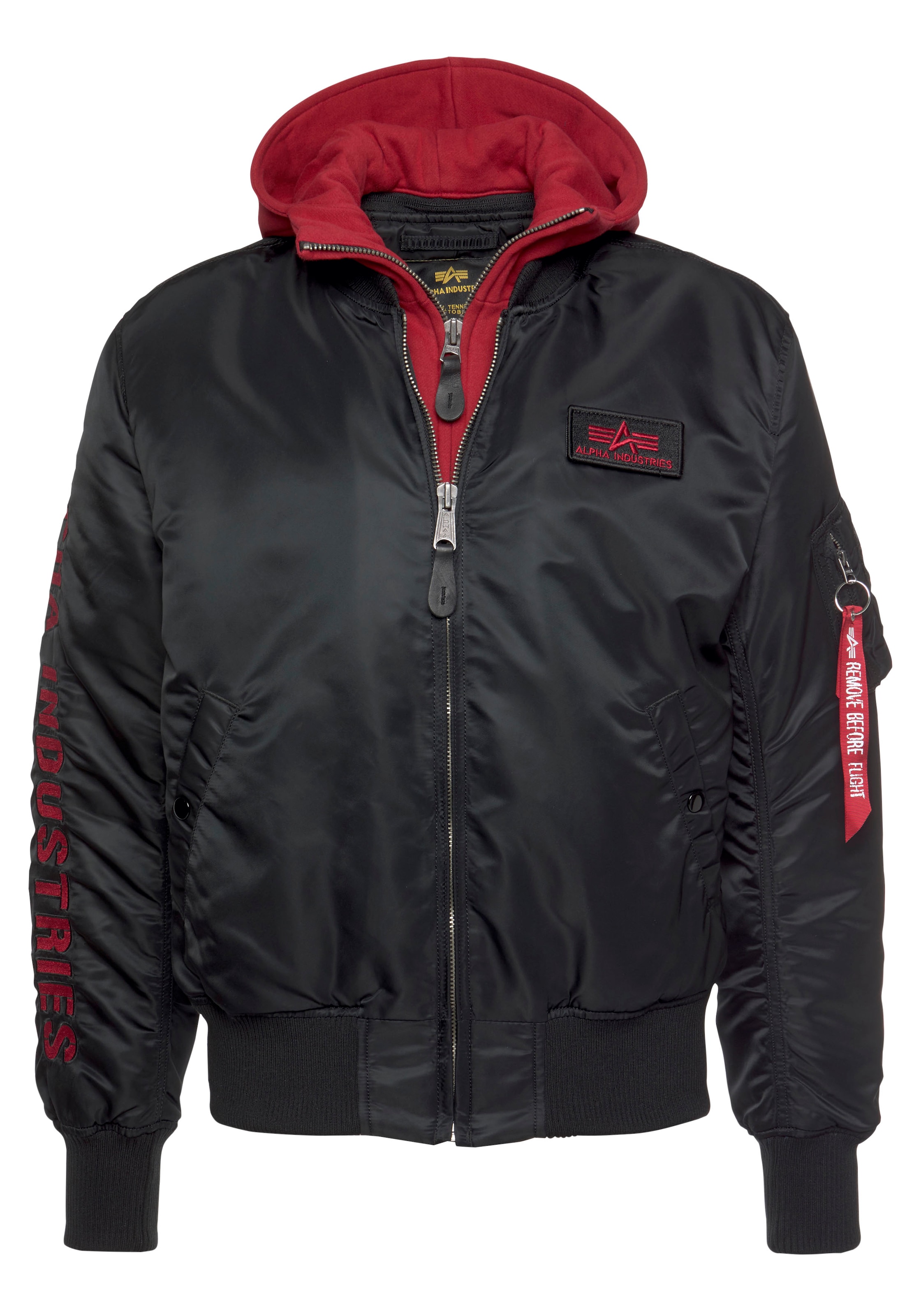 Alpha Industries Bomberjacke »MA-1 D-TEC SE«, mit Kapuze