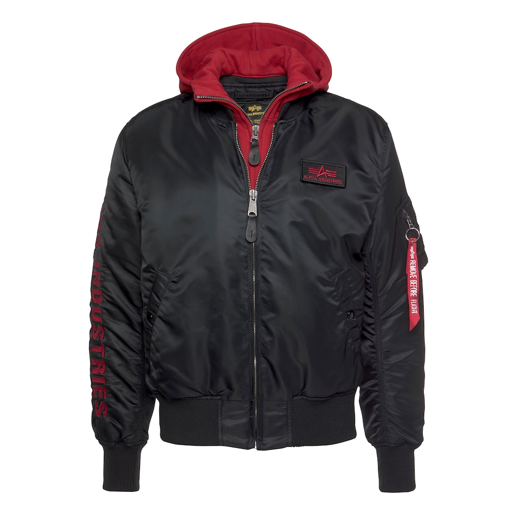 Alpha Industries Bomberjacke »MA-1 D-TEC SE«, mit Kapuze