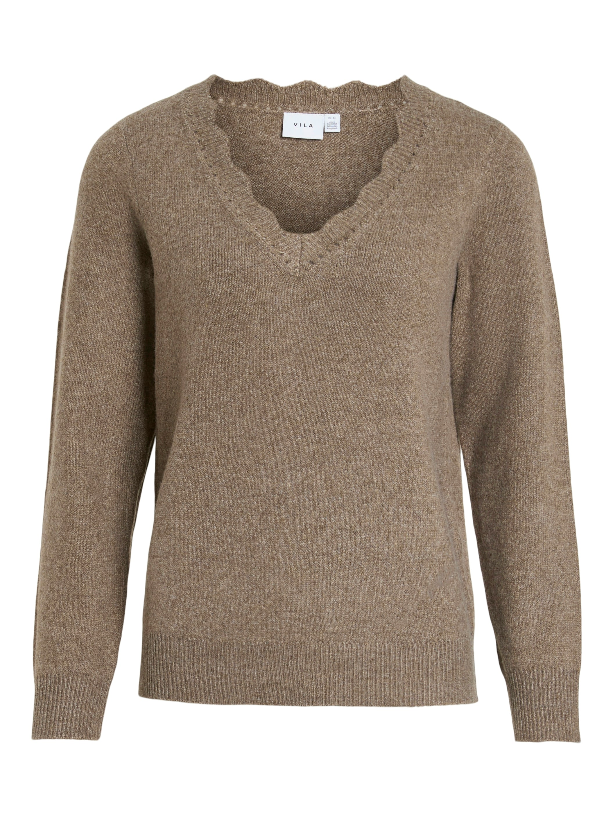 Vila V-Ausschnitt-Pullover »VINIKOLINA V-NECK L/S KNIT TOP - NOOS«