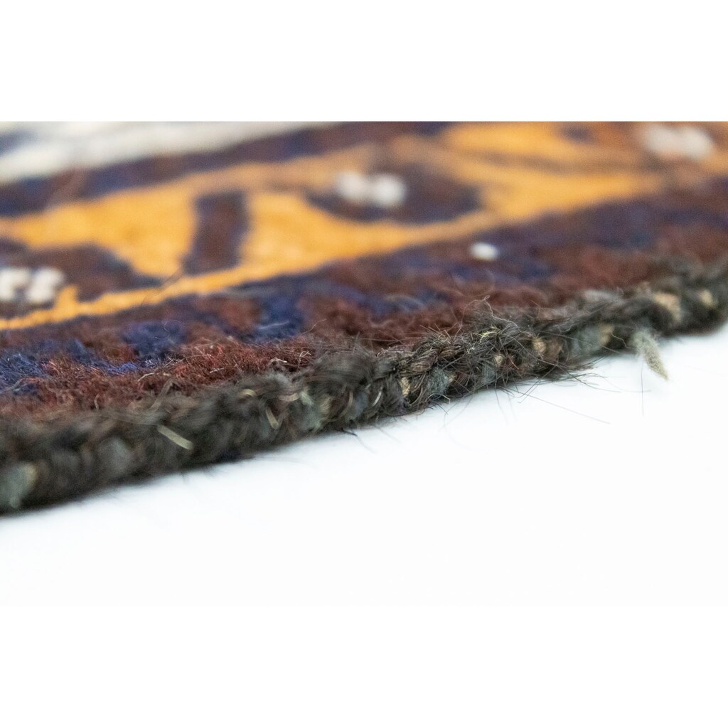 morgenland Wollteppich »Belutsch Teppich handgeknüpft blau«, rechteckig
