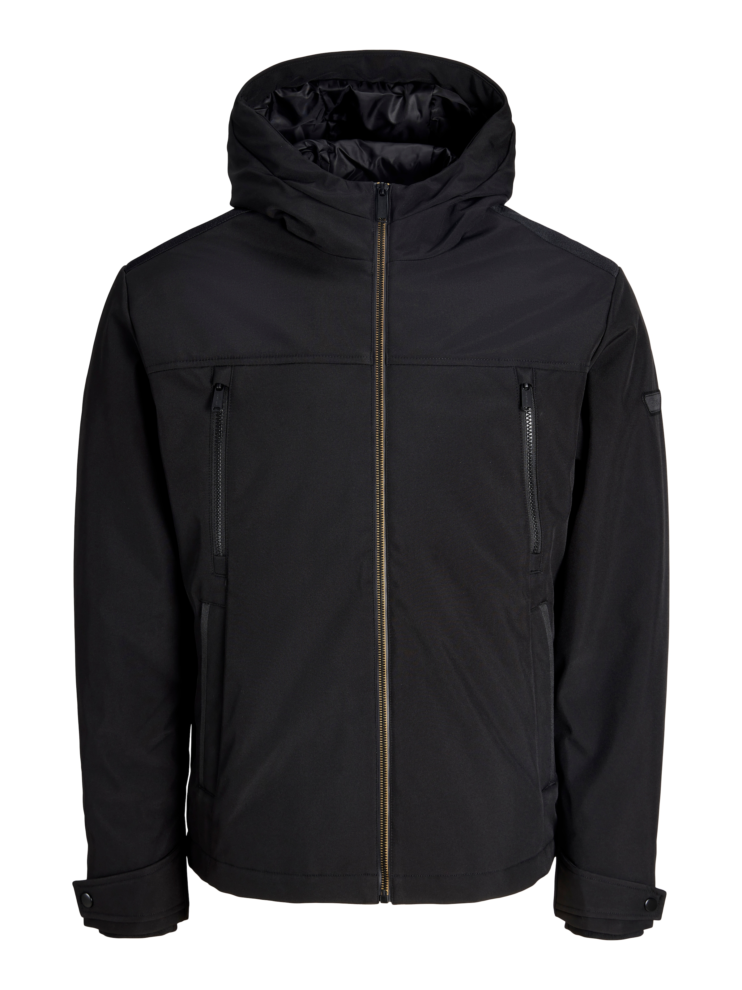 Jack & Jones Softshelljacke »JJCLARK SOFTSHELL JACKET« mit Kapuze Kunstfaser, regular fit