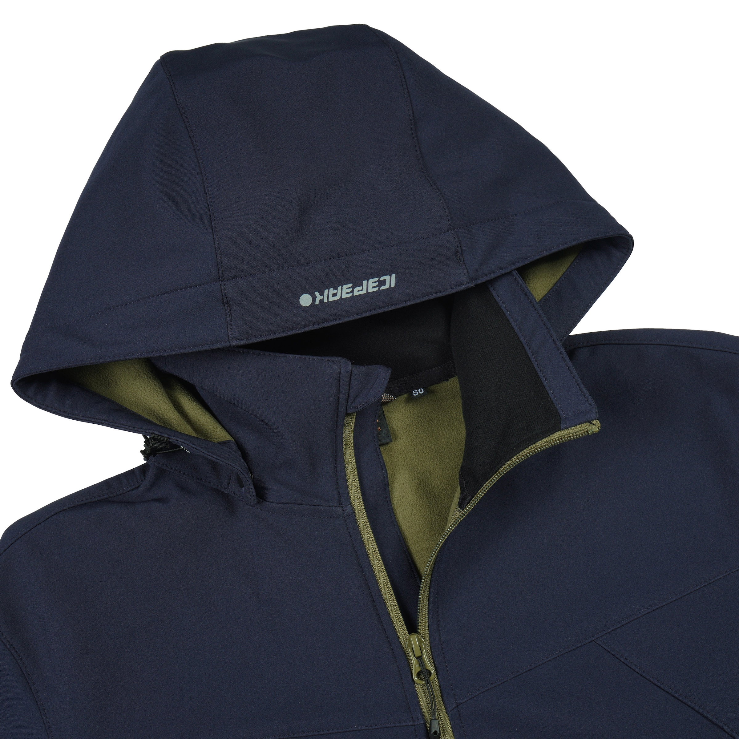Icepeak Softshelljacke »BRIMFIELD«, (1 St.), mit Kapuze, mit dezenten Logoschriftzügen