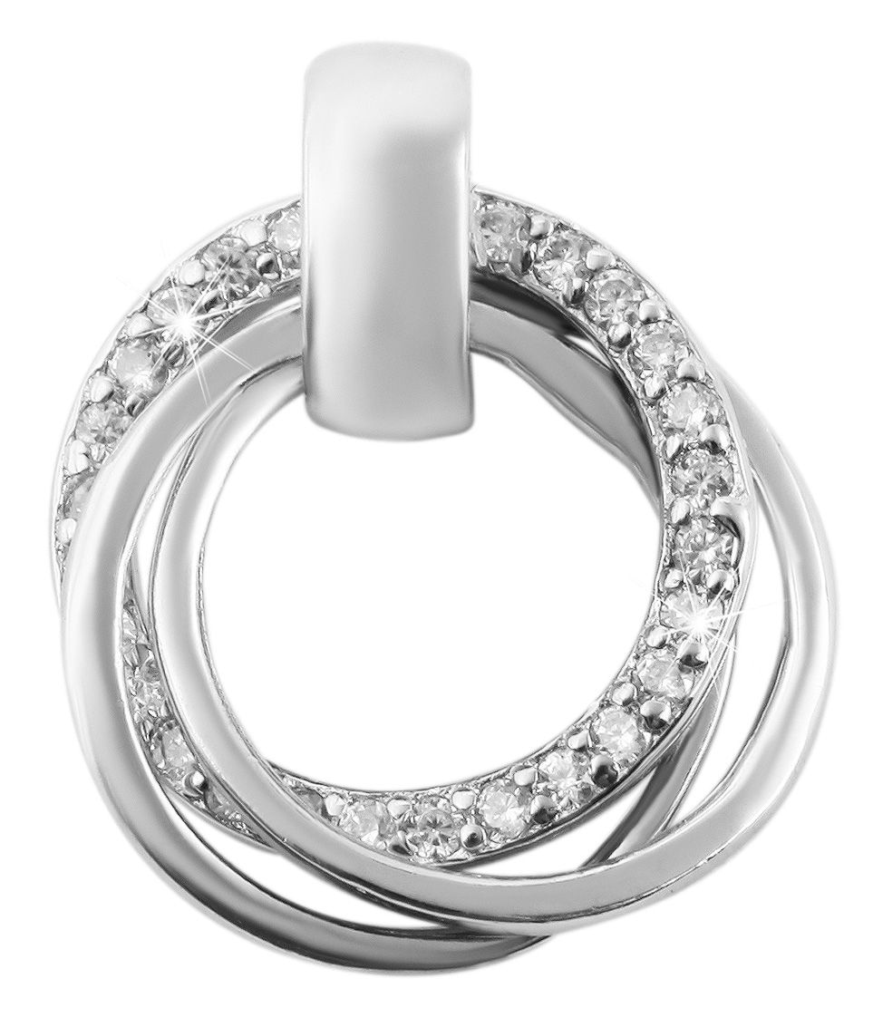Adelia´s Kettenanhänger »Damen Anhänger aus 925 Silber mit Zirkonia«