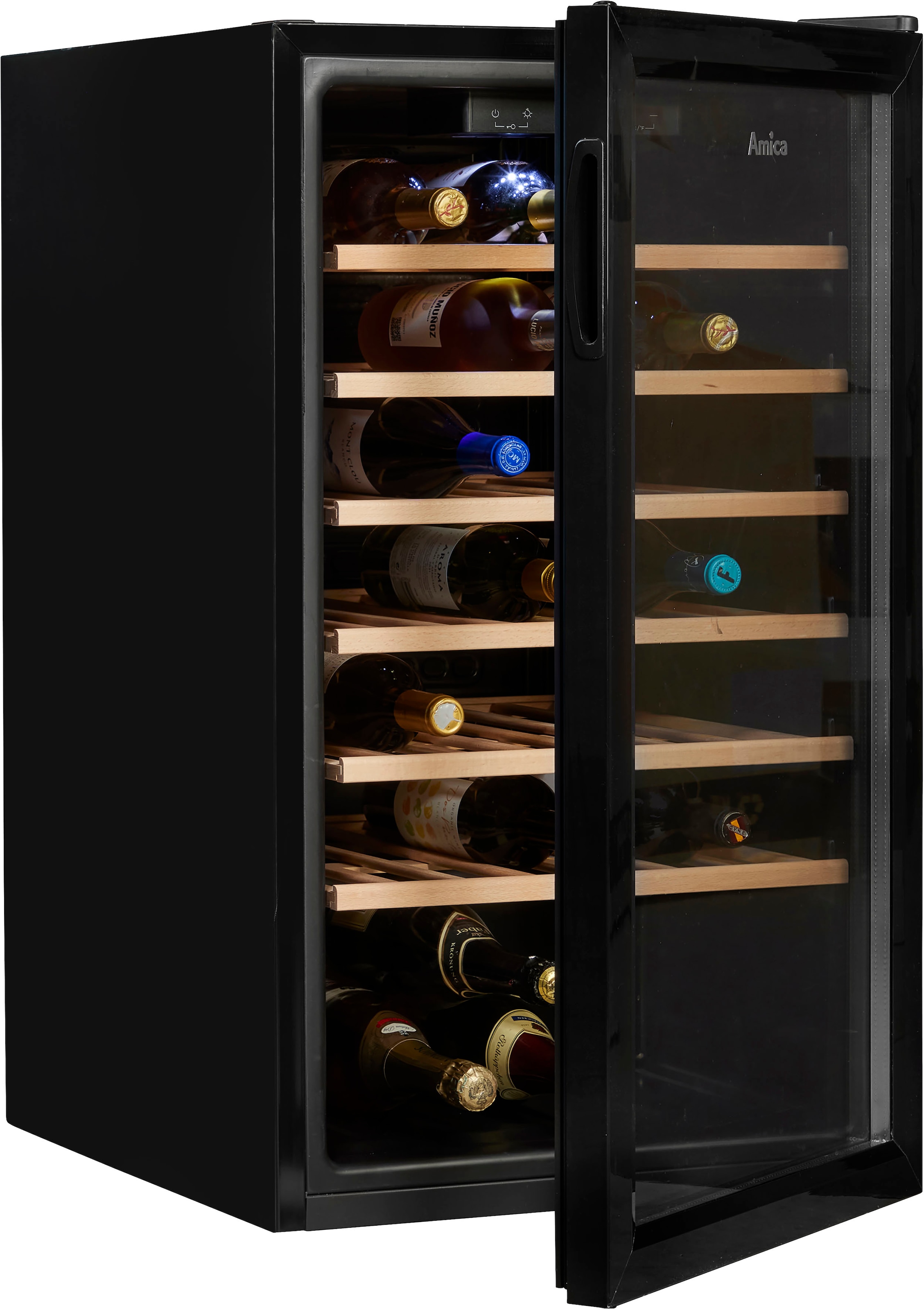 Amica Weinkühlschrank für »WK OTTO 52 0,75l, S«, 341 901 Standardflaschen Standkühlschrank bei á
