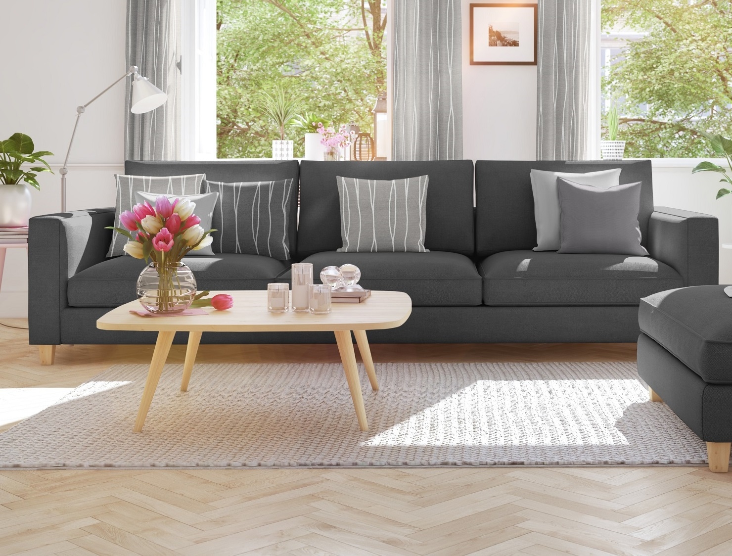 Wirth Dekokissen »DALLAS« Kissenhülle ohne Füllung, 2 Stück