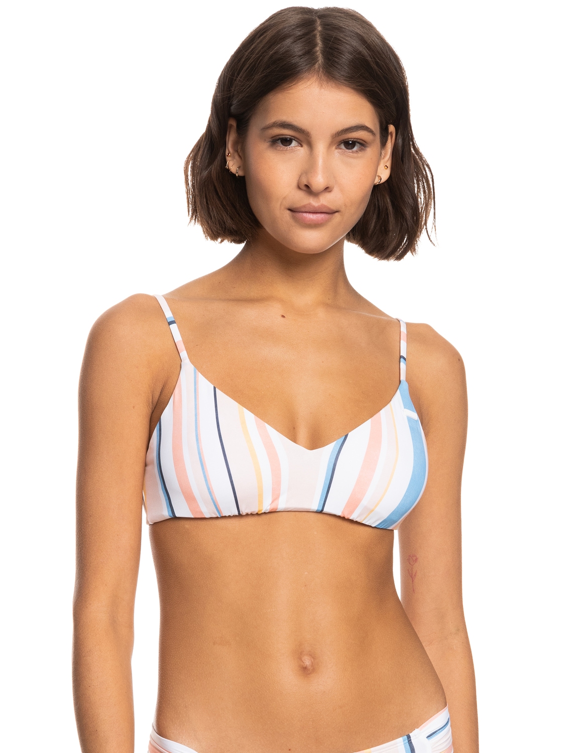 Roxy Bandeau-Bikini-Top »Printed Beach Classics«