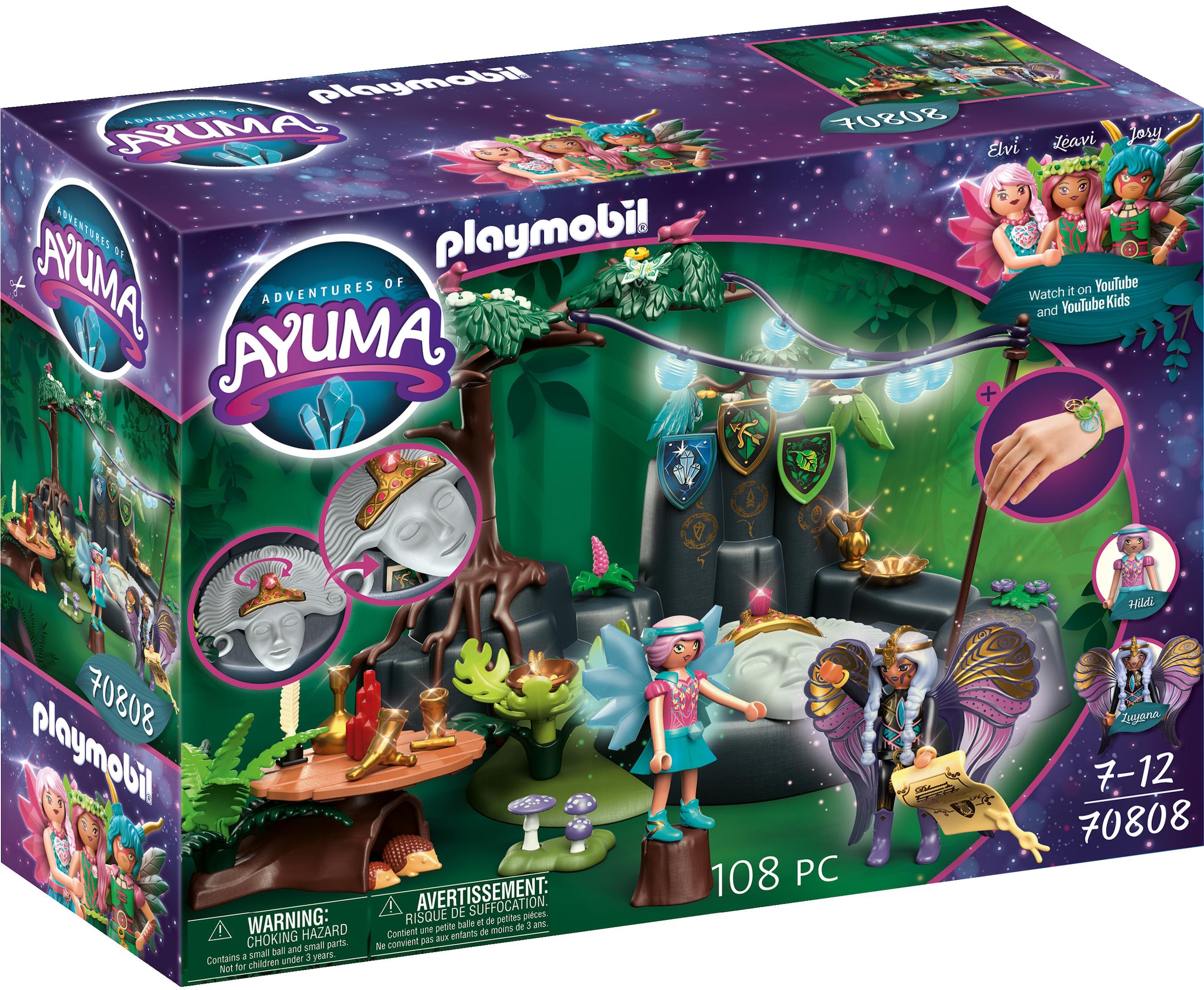 Playmobil® Konstruktions-Spielset »Frühlingszeremonie (70808) Adventures of Ayuma«, (107 St.), Made in Germany