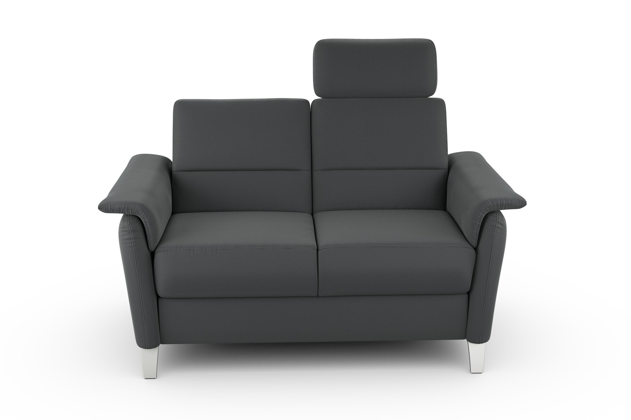 sit&more 2-Sitzer »Palmera«, Federkern-Polsterung, Steckvorrichtung für 2 Kopfstützen (optional)