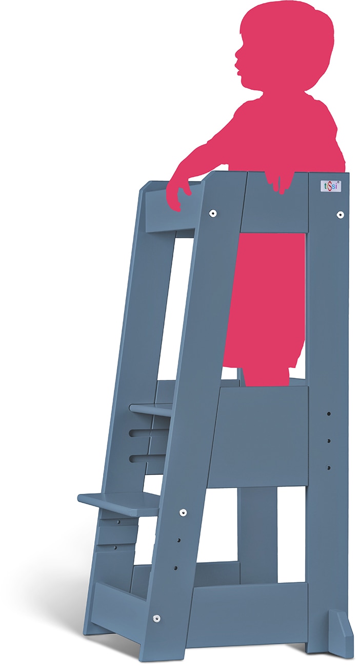 tiSsi® Stehhilfe »Lernturm Felix, taubenblau«, Made in Europe kaufen bei  OTTO