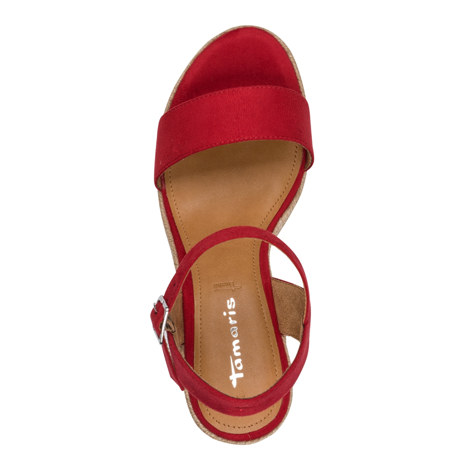 Tamaris Keilsandalette  , Sommerschuh, Riemchensandale, mit verstellbarem Riemchen