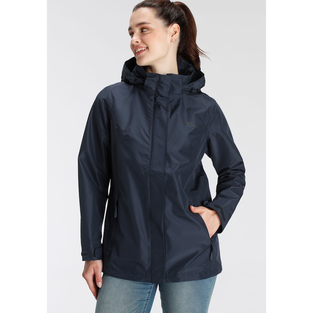 Jack Wolfskin Funktionsjacke »TOCORA JACKET WOMEN«, mit Kapuze