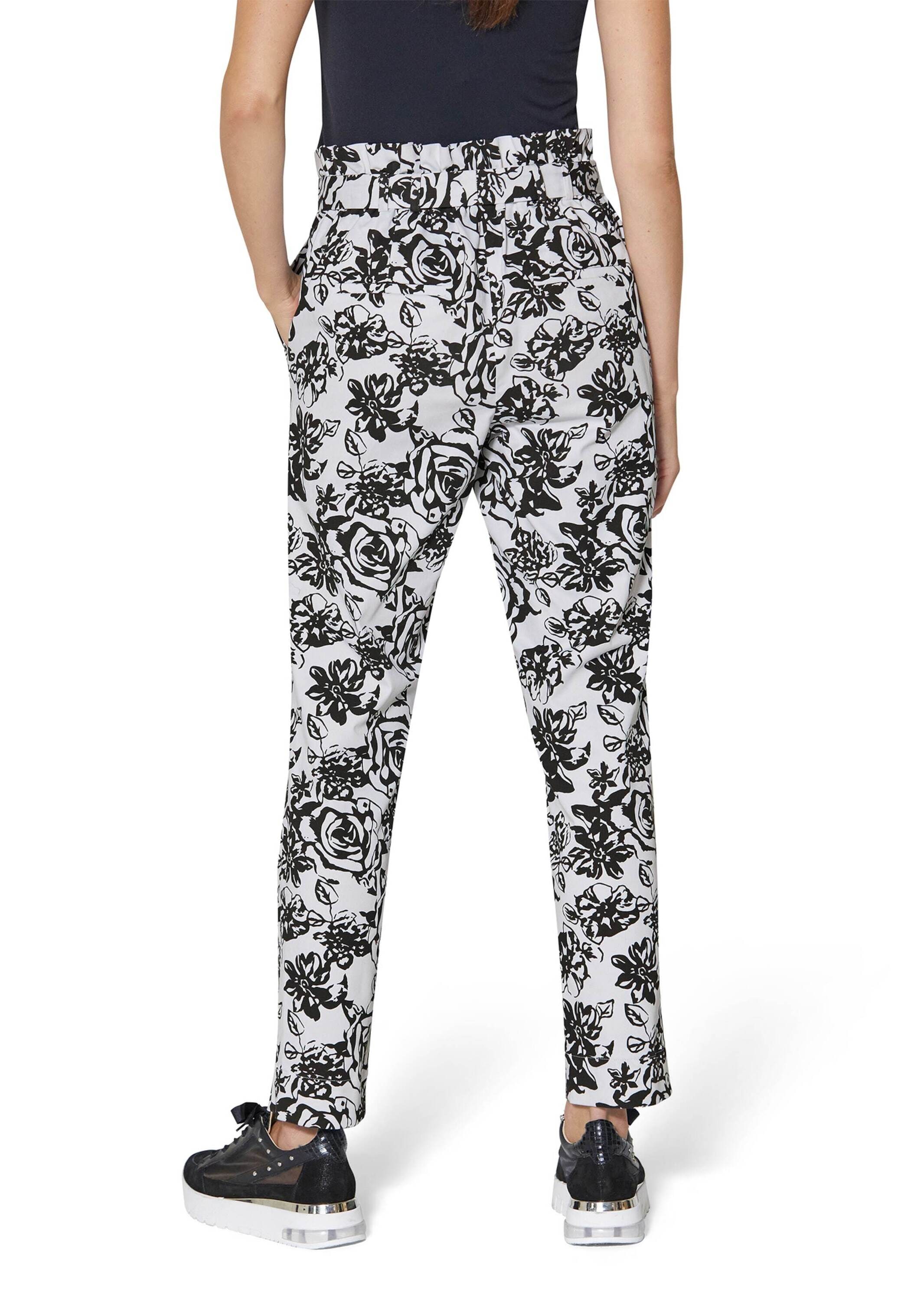 MADELEINE Stoffhose »Hose Highwaist-Hose mit kontraststarkem Unikat-Print«