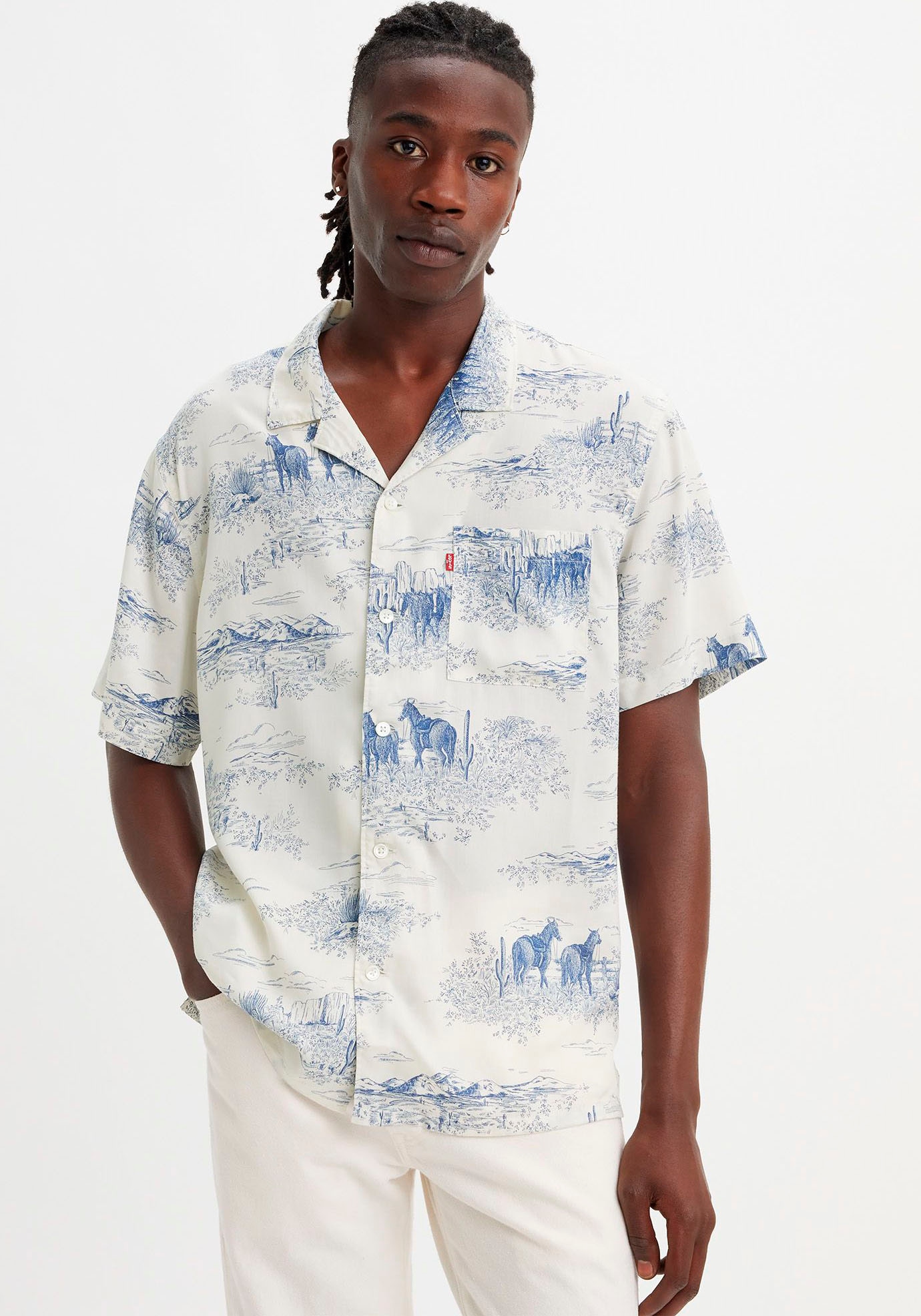 Levi's® Kurzarmhemd »THE SUNSET CAMP SHIRT«