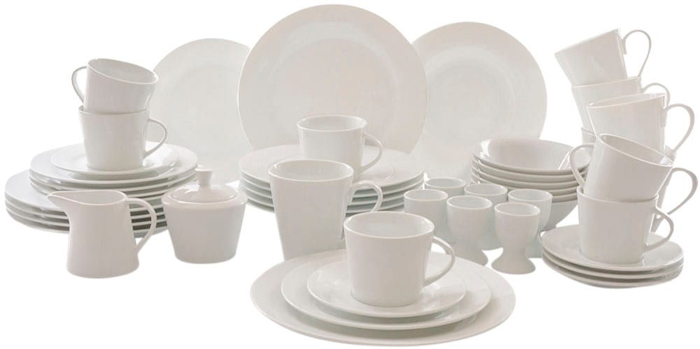 Retsch Arzberg Kombiservice »Geschirr-Set, Service Emilie« 50 Teile, für 6 Personen