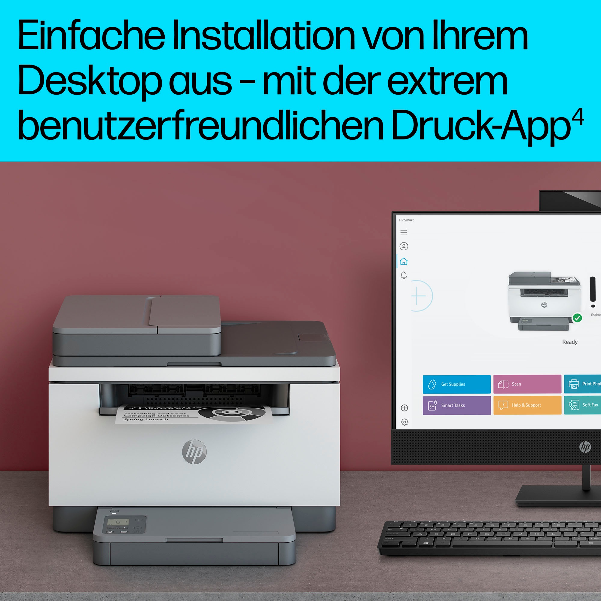 HP Multifunktionsdrucker »LaserJet MFP M234sdn«