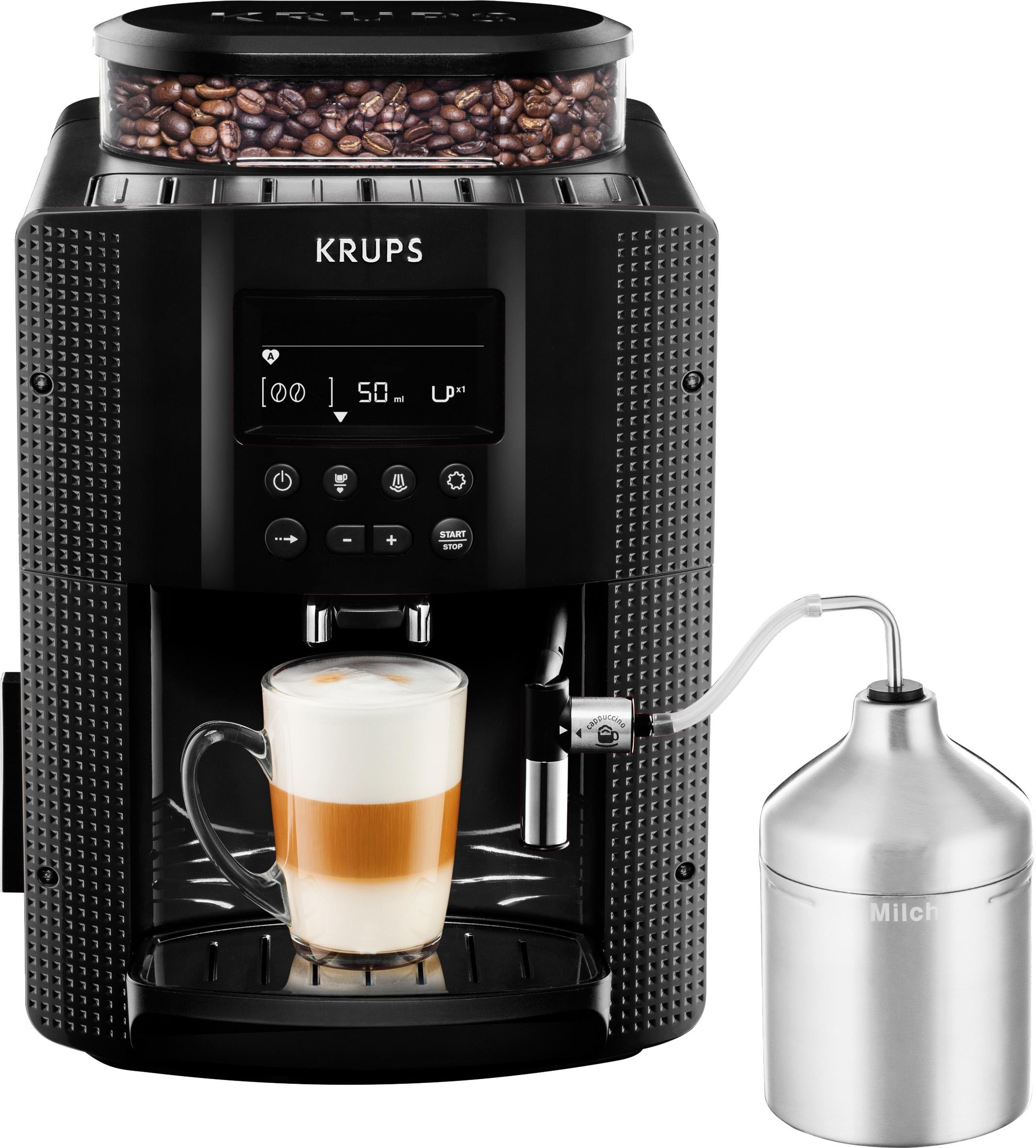 Krups Kaffeevollautomat »EA8160 Essential Espresso«, Wassertankkapazität: 1,7 Liter, inkl. Auto Cappuccino XS6000 Set