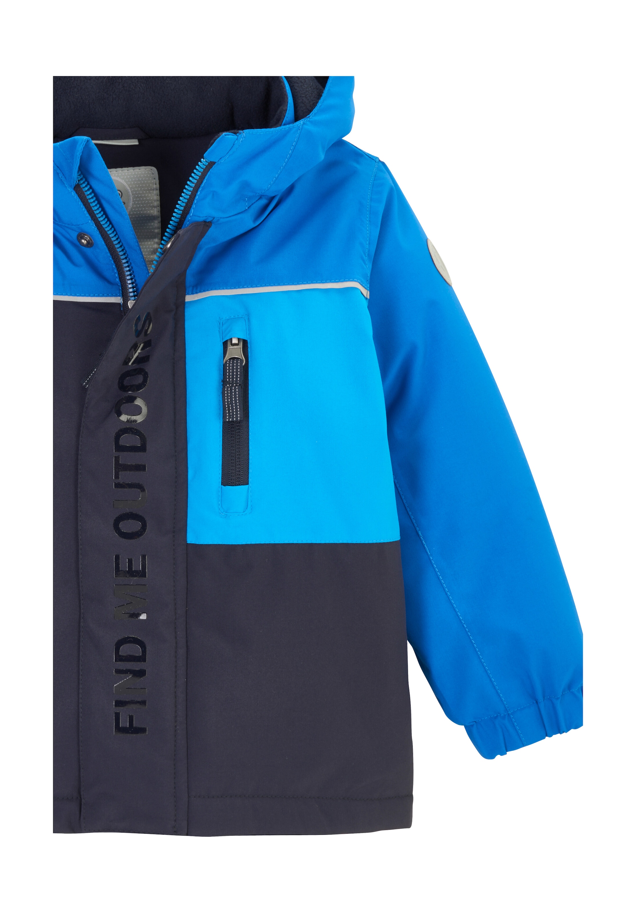 first instinct by killtec Funktionsjacke »FIOW 22 MNS JCKT«, Wasserdichte Winterjacke mit Grow-Up-Funktion, reflektierendes Design