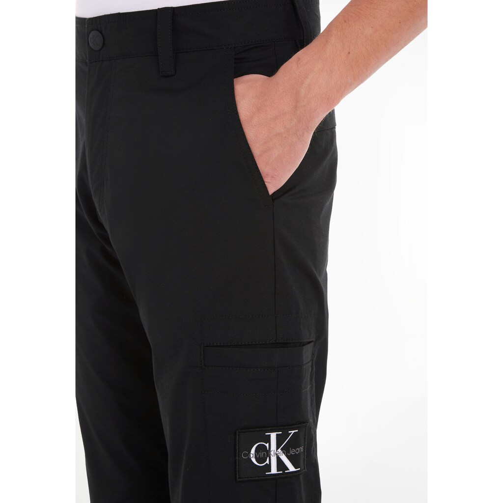 Calvin Klein Jeans Chinohose »RIPSTOP TAPER CHINO«