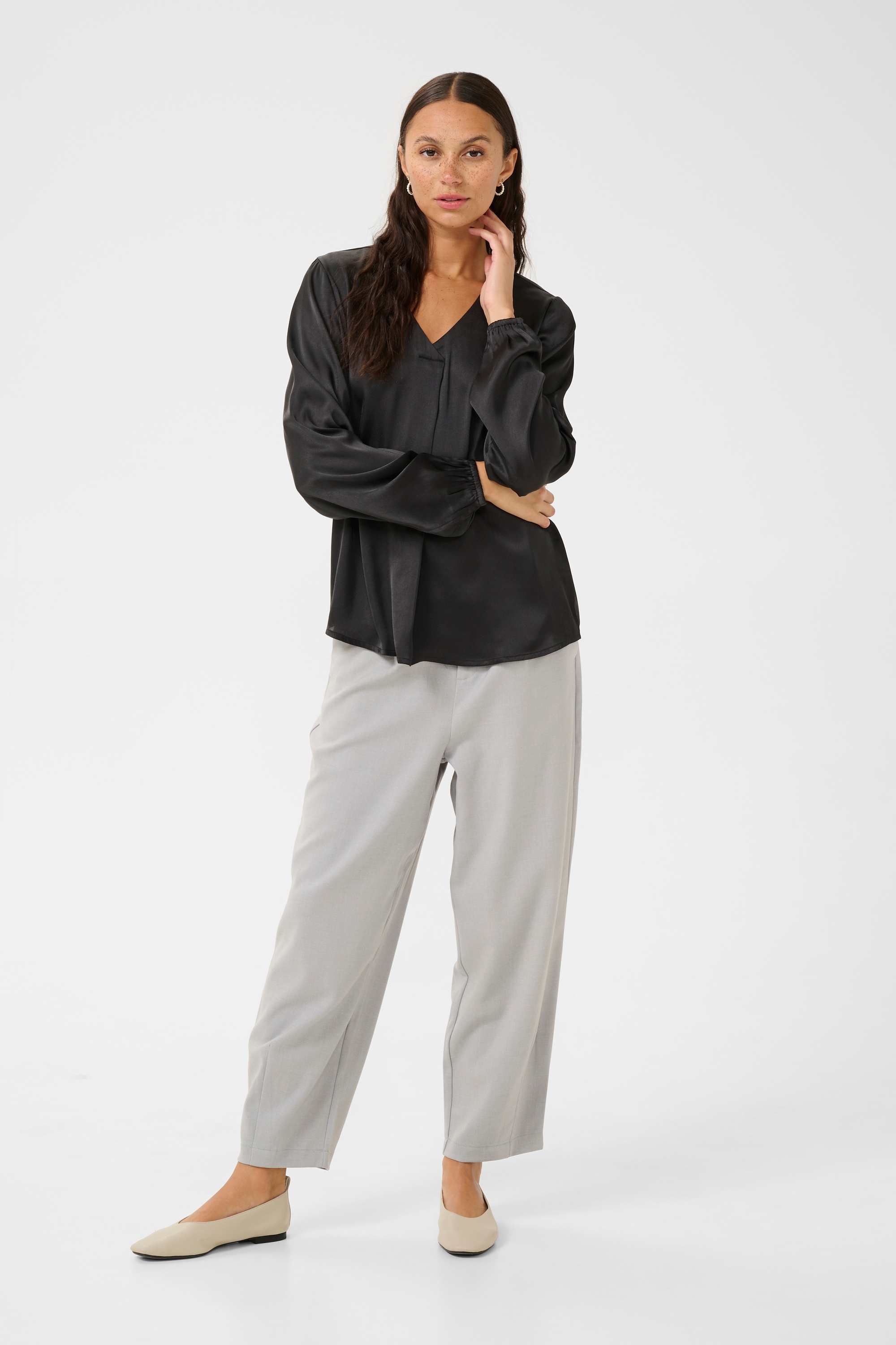 KAFFE Blusentop »Shirtbluse KAlana«