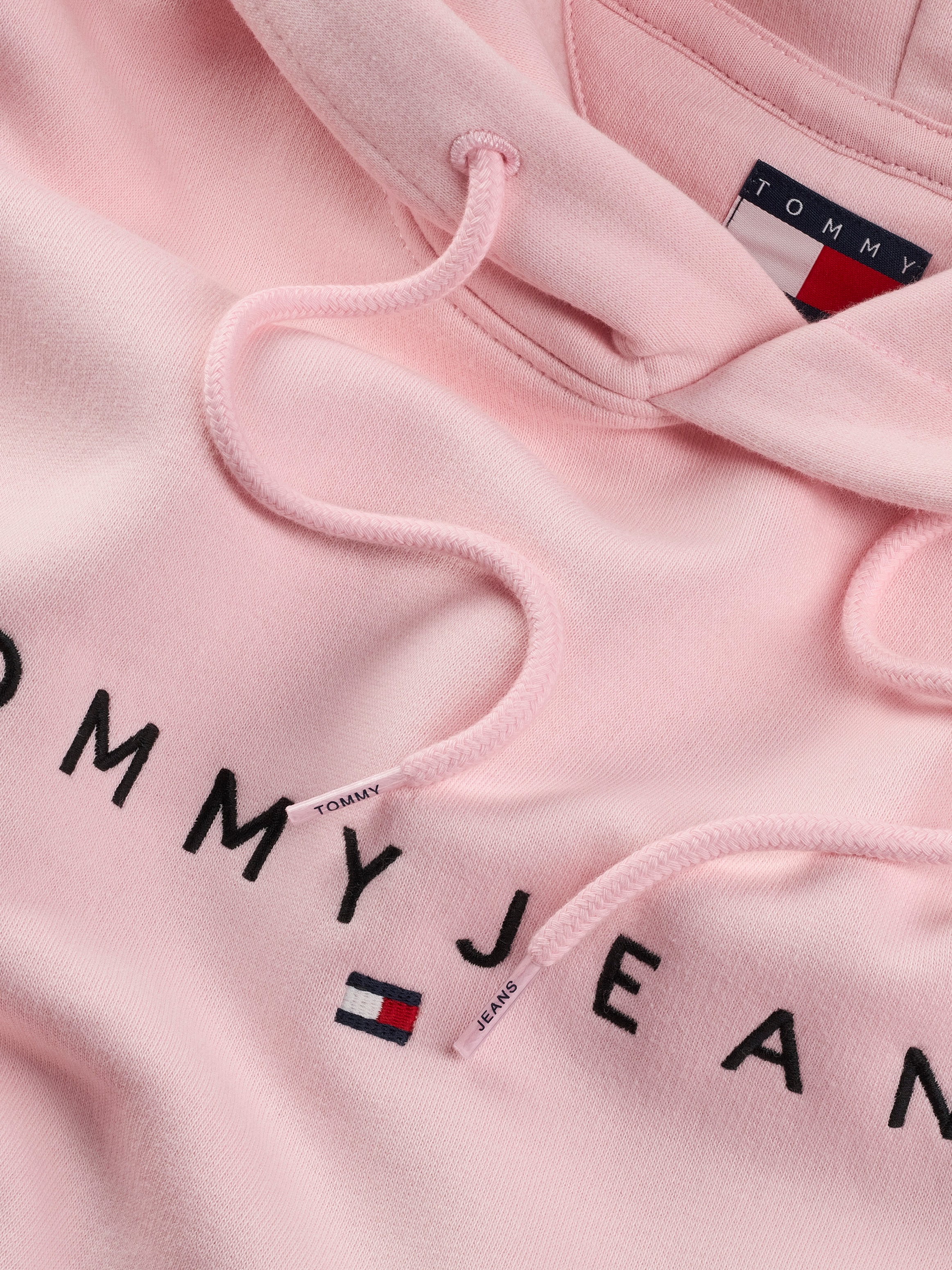 Tommy Jeans Hoodie »TJM REG LINEAR LOGO HOODIE EXT«, mit Logo-Stickerei