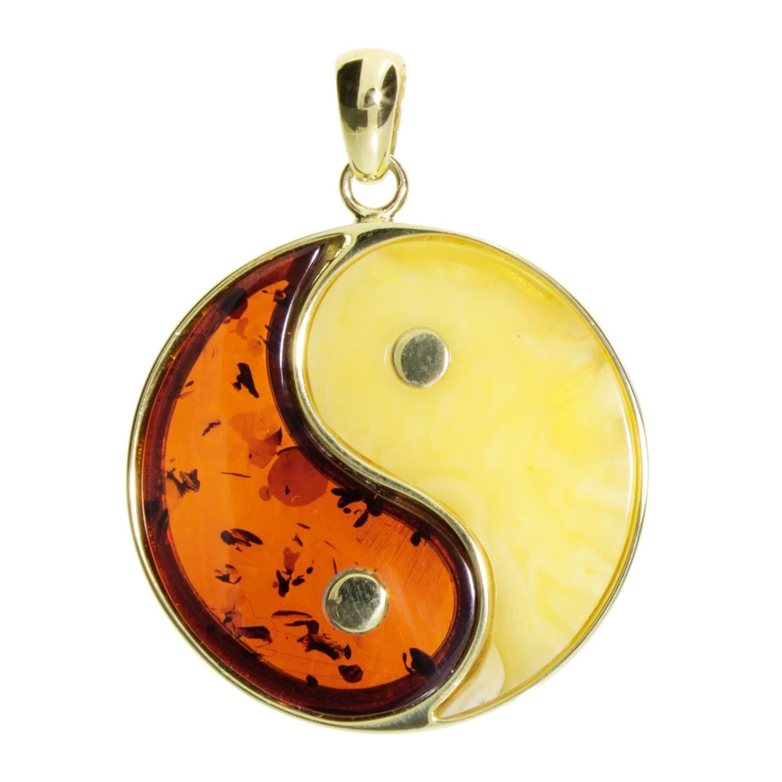 OSTSEE-SCHMUCK Kettenanhänger »Ostsee-Schmuck Anhänger Yin & Yang Anhänger Yin & Yang« 1 Stk. tlg.