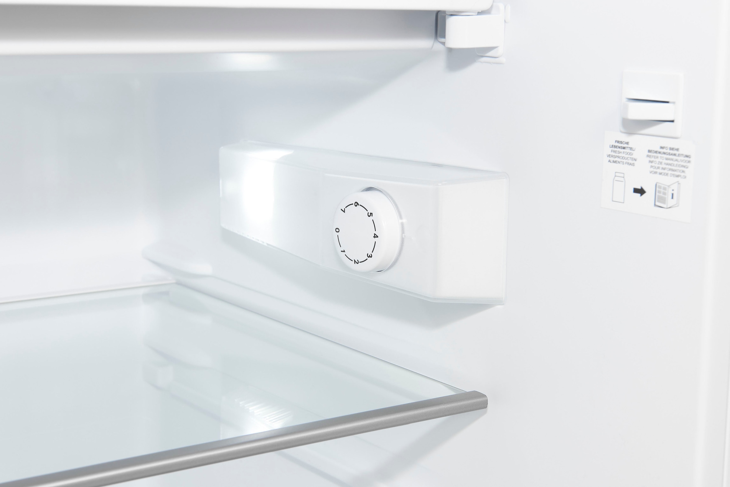 exquisit Kühlschrank »KS16-4-H-010D«, KS16-4-H-010D inoxlook, 85 cm hoch, 56  cm breit jetzt online bei OTTO