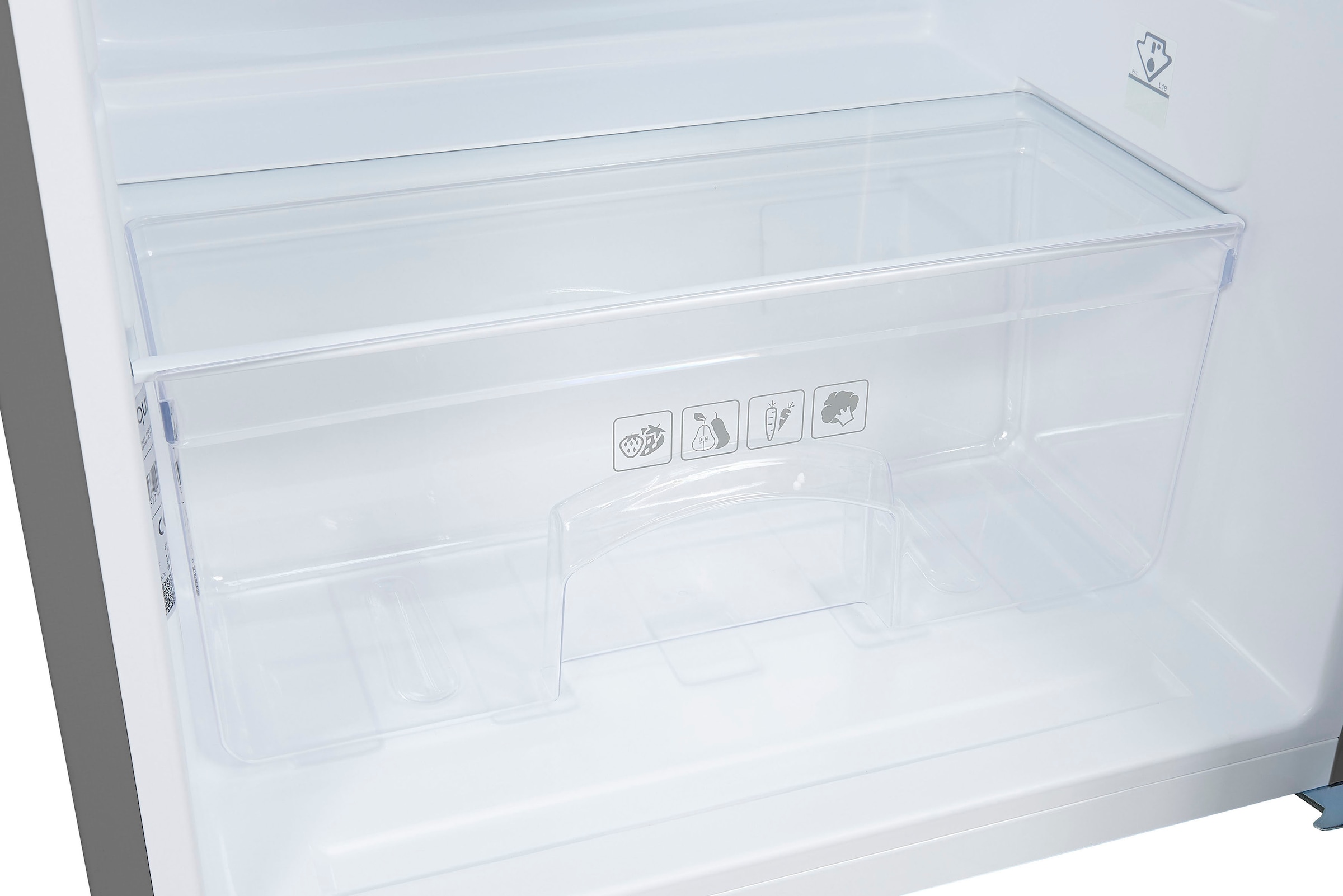 exquisit Kühlschrank, KS16-4-HE-040E inoxlook, 85,5 cm jetzt 55,0 bei breit OTTO hoch, cm