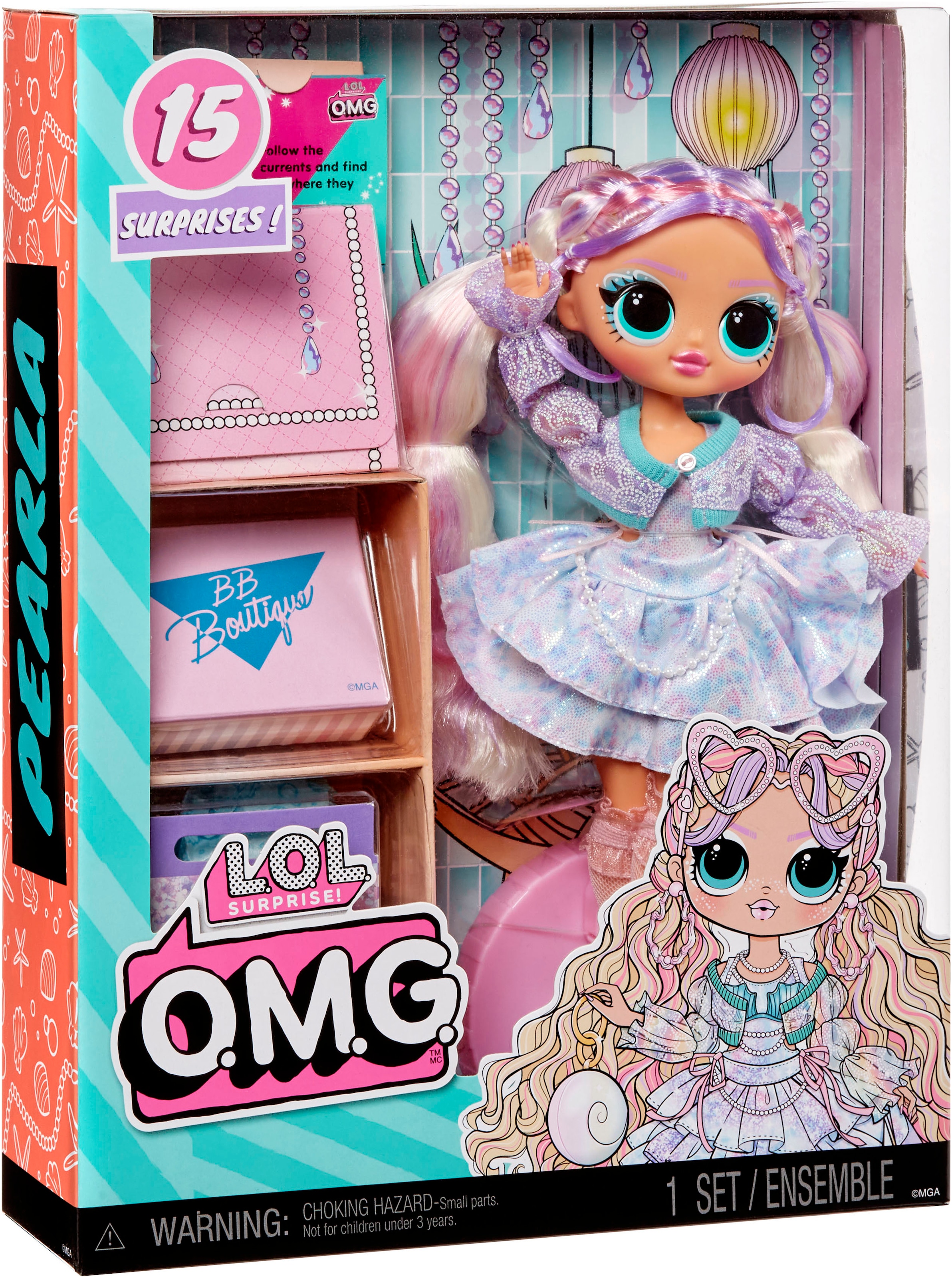 L.O.L. SURPRISE! Anziehpuppe »L.O.L. Surprise OMG Core - Pearl«