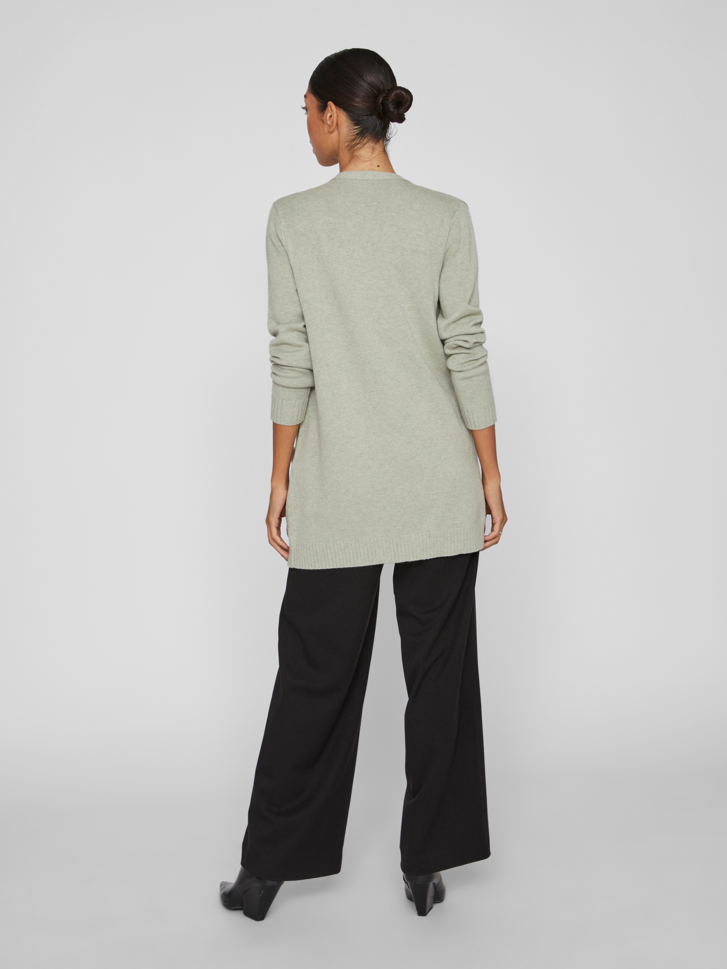 Vila Strickjacke »VIRIL OPEN L/S KNIT CARDIGAN - NOOS« Viskosemischung, regular fit