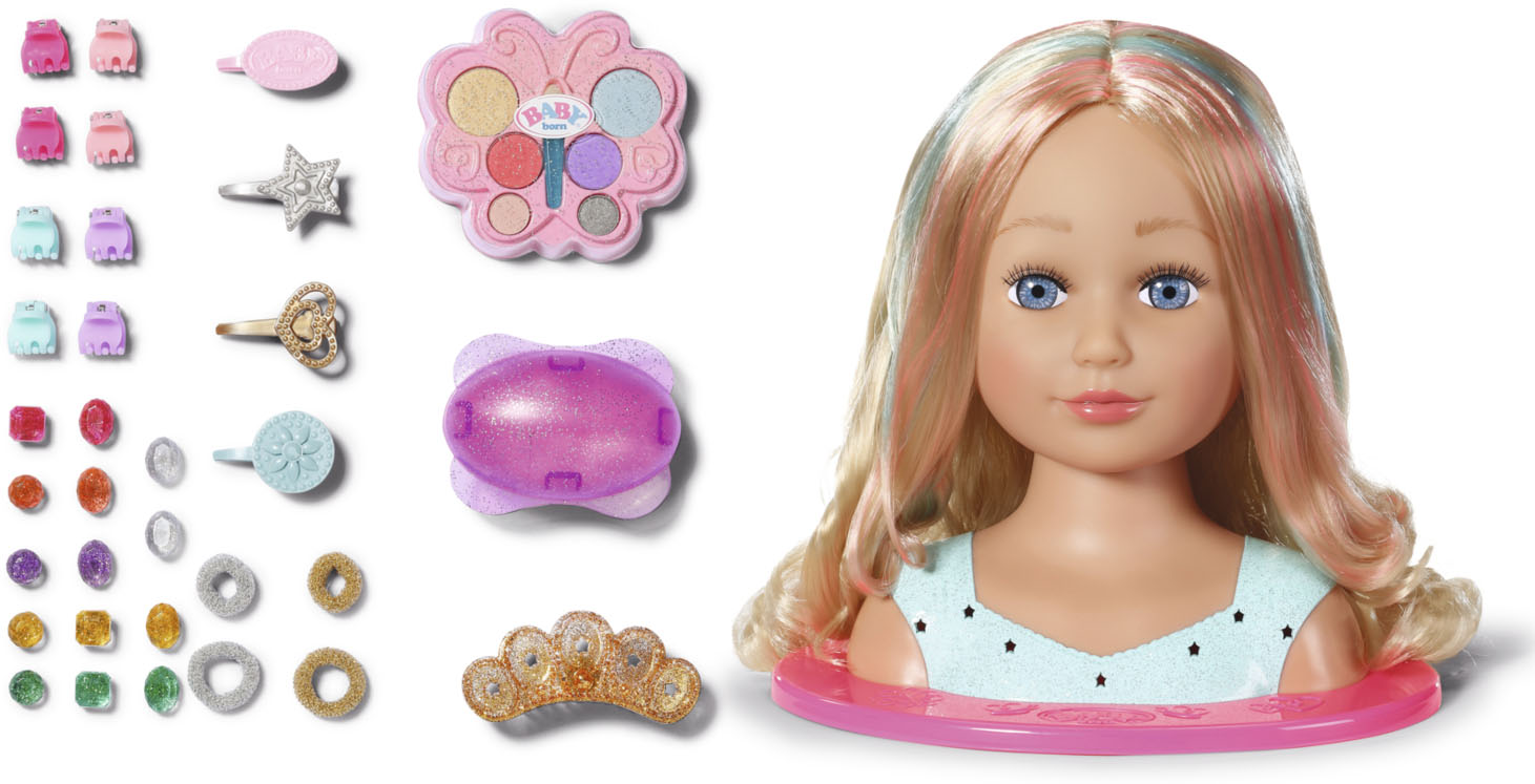 Frisier- & Schminkkopf »Sister Styling Head Prinzessin«, mit Zubehör