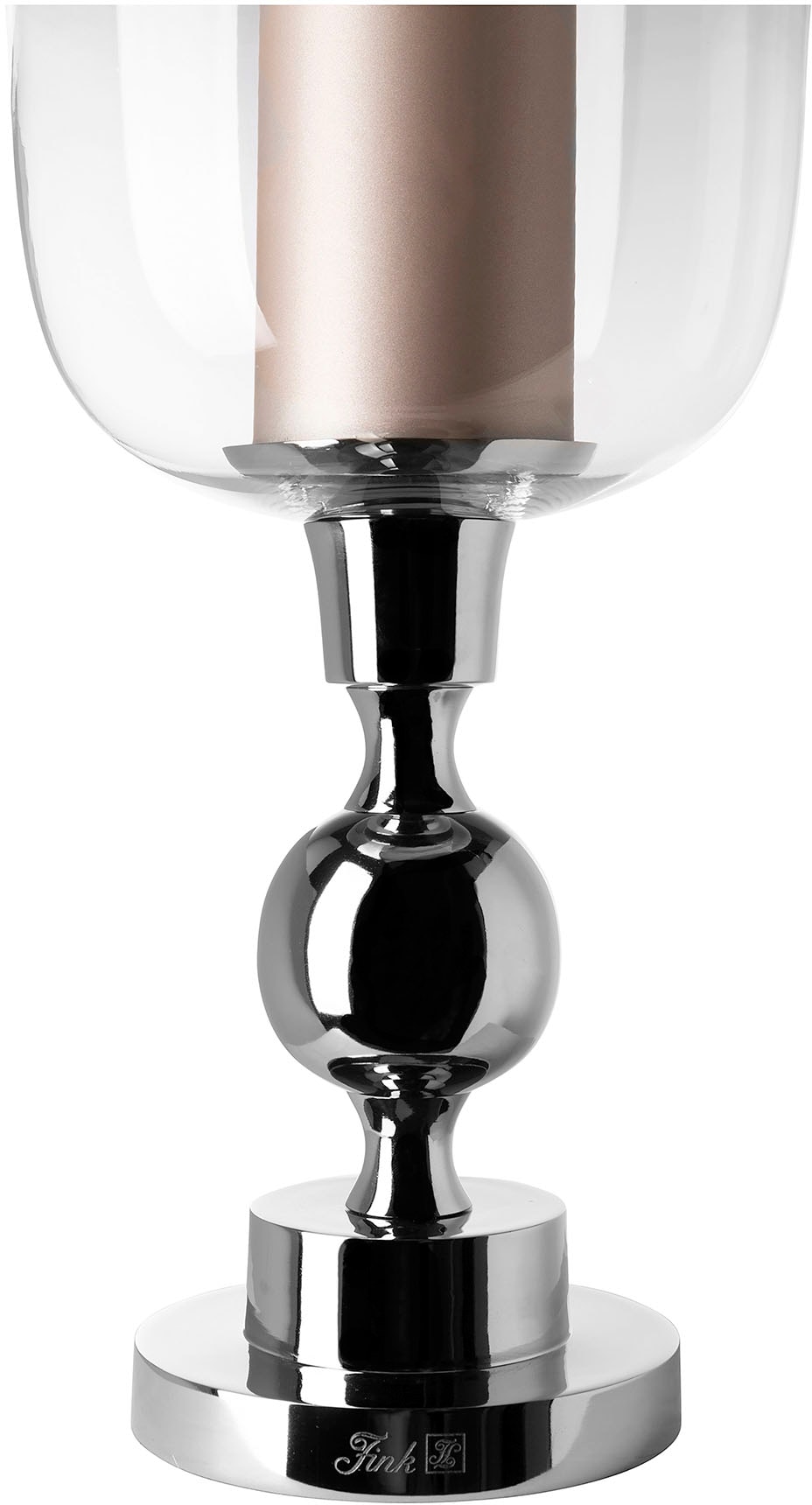 Fink Windlicht OTTO aus Kerzenhalter (1 und bestellen Glas Aluminium bei St.), online »SAMANTA«