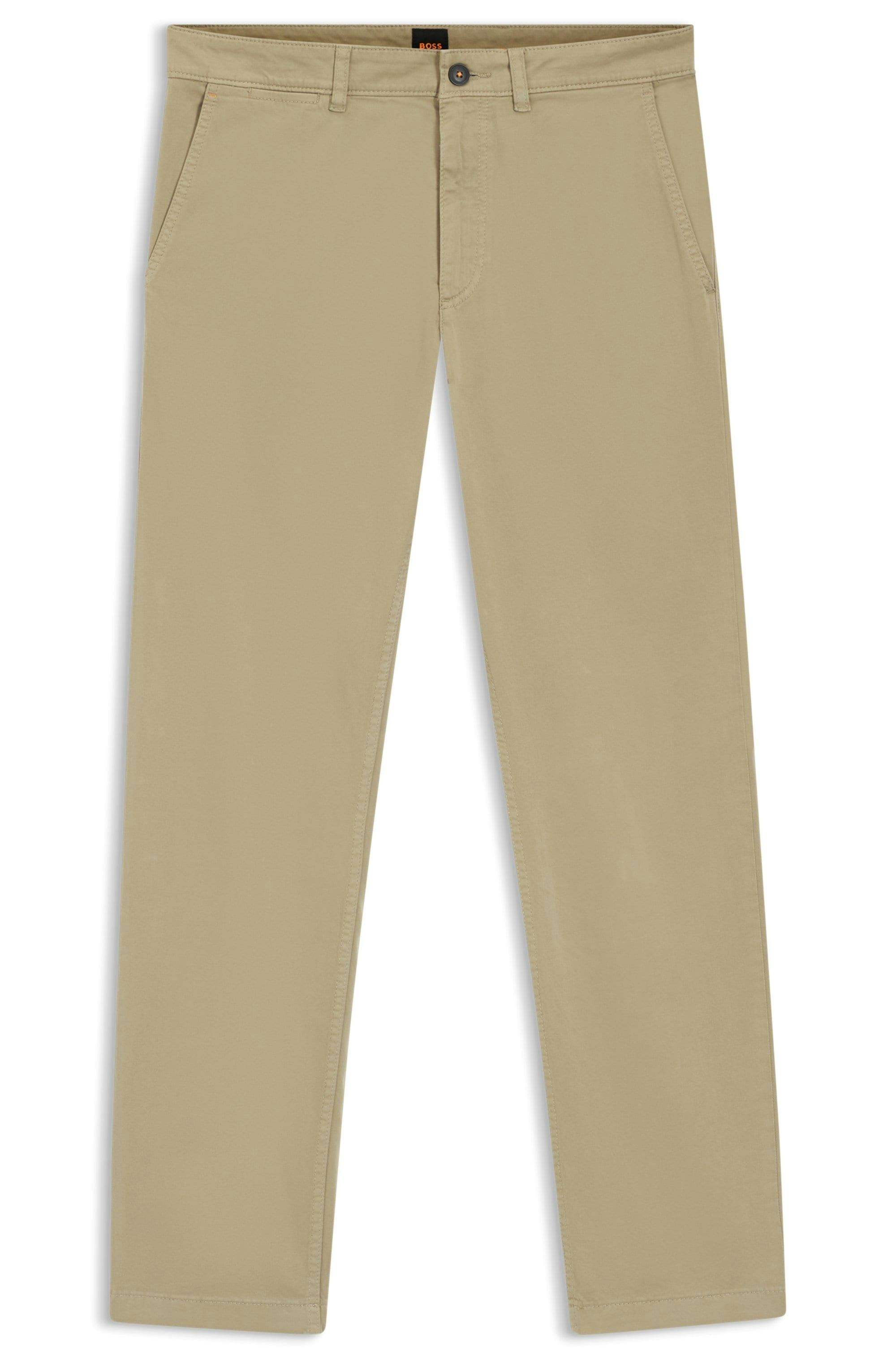 BOSS ORANGE Chinohose »Regular«  in gerader From