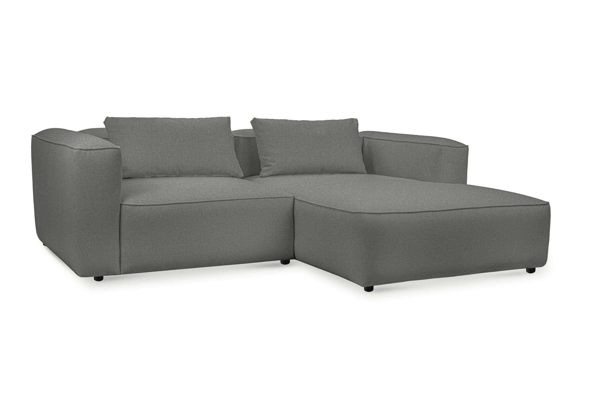 andas Ecksofa »Tvinnet«, Breite 228 cm, extra tiefe Sitzfläche, kubisches Sitzvergnügen