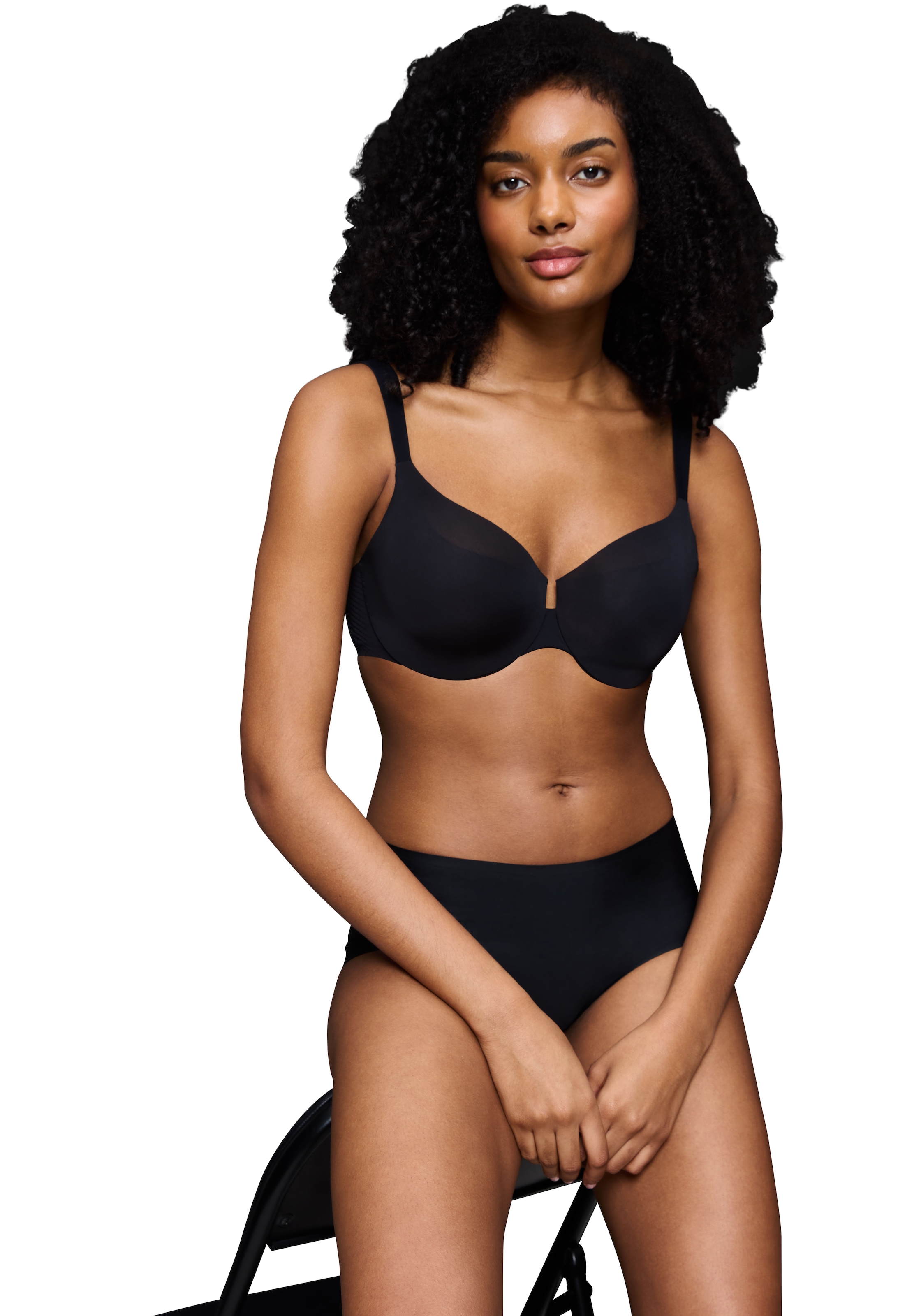Triumph Minimizer-BH »Body Make-Up Illusion Curve«, verkleinert die Brust optisch, breite Träger, formend, weich