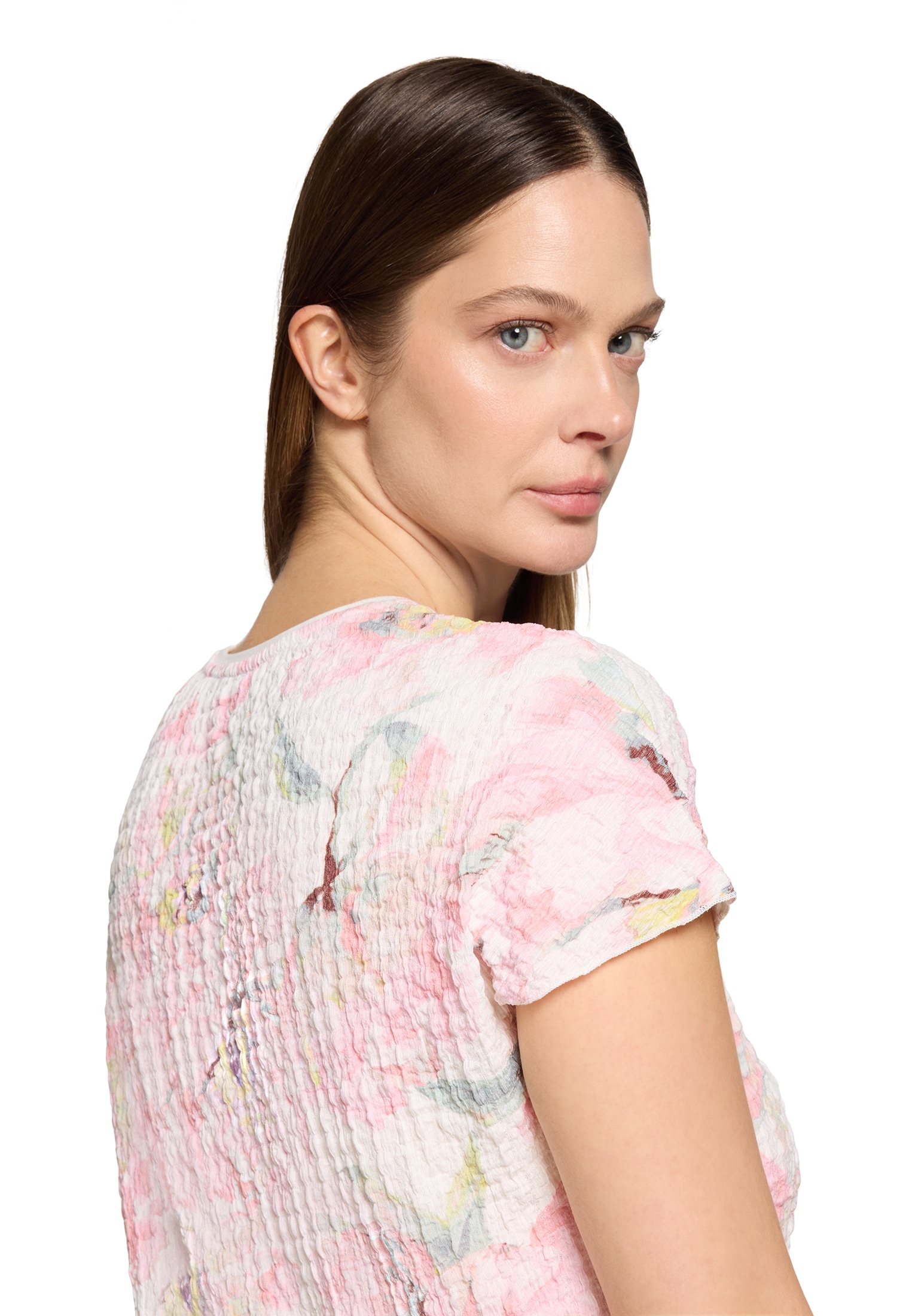 Betty Barclay Rundhalsshirt »Strukturshirt mit U-Boot-Ausschnitt«