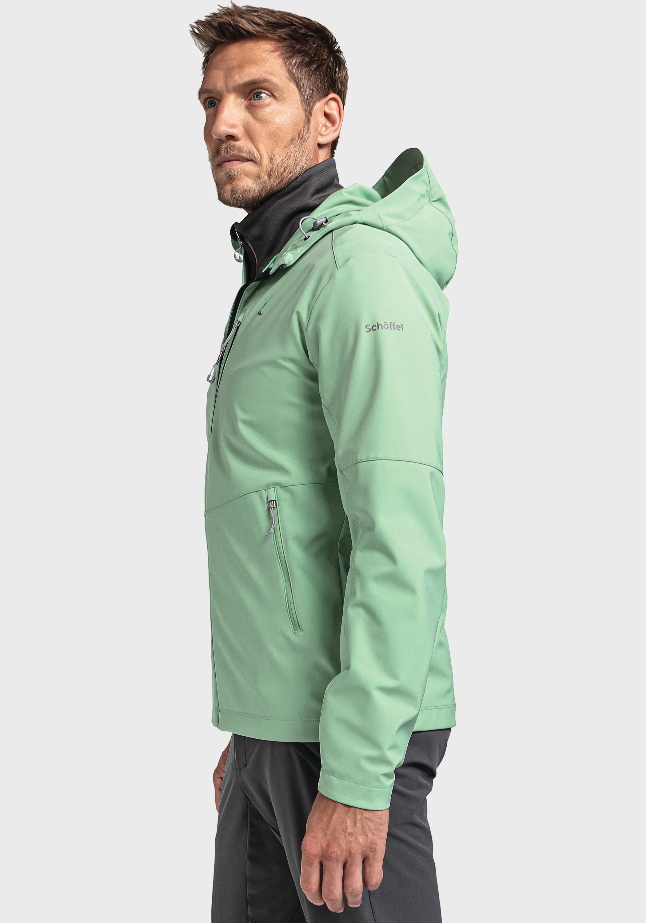 Schöffel Outdoorjacke »Softshell Jacket bestellen Kapuze OTTO M«, online mit Tonion bei