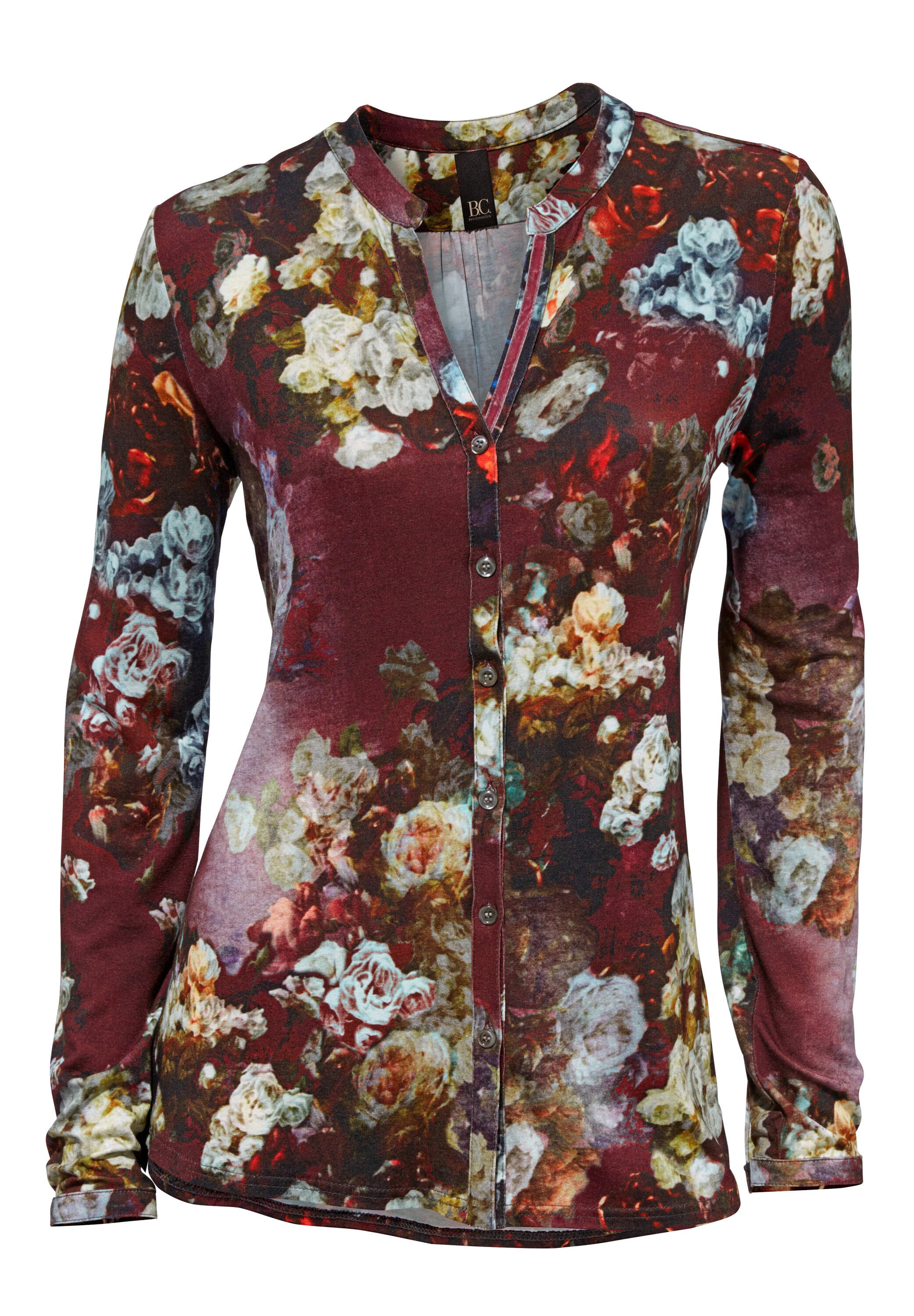 heine Blusenshirt »Shirtbluse Blusenshirt im Blüten-Dessin«