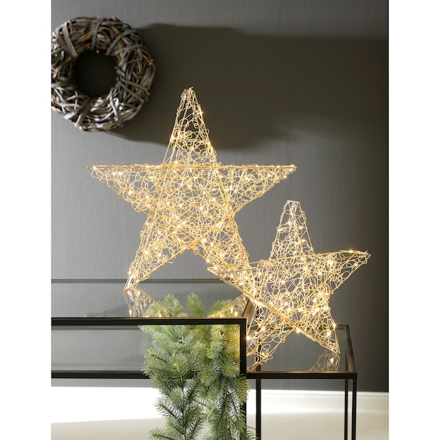AM Design LED Stern, Weihnachtsstern aus Draht, Weihnachtsdeko aussen im  OTTO Online Shop