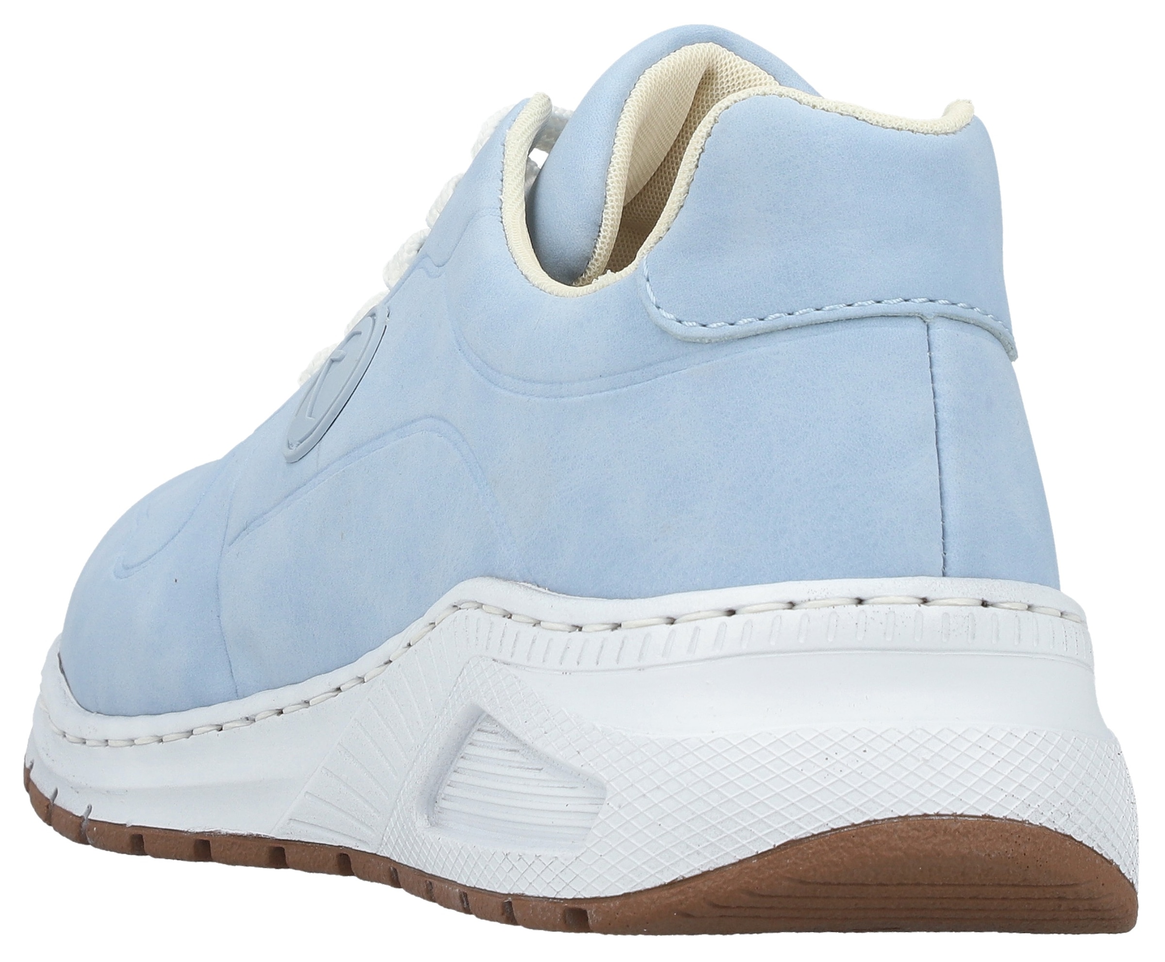 Rieker Sneaker  mit MemoSoft-Innensohle, Freizeitschuh, Halbschuh, Schnürschuh