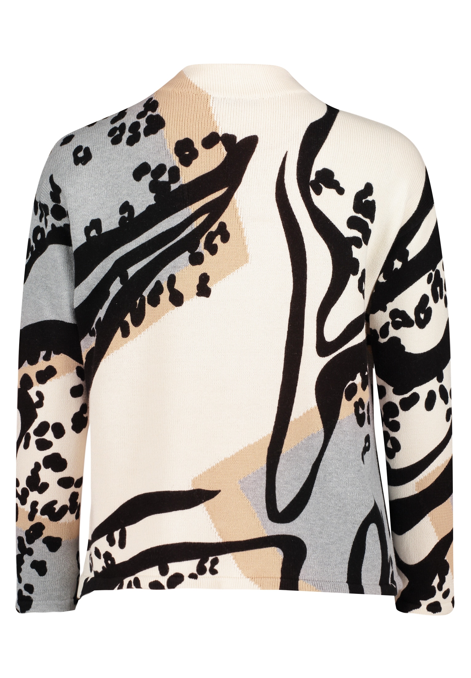 Betty Barclay Rundhalspullover »Grobstrick-Pullover mit Aufdruck«