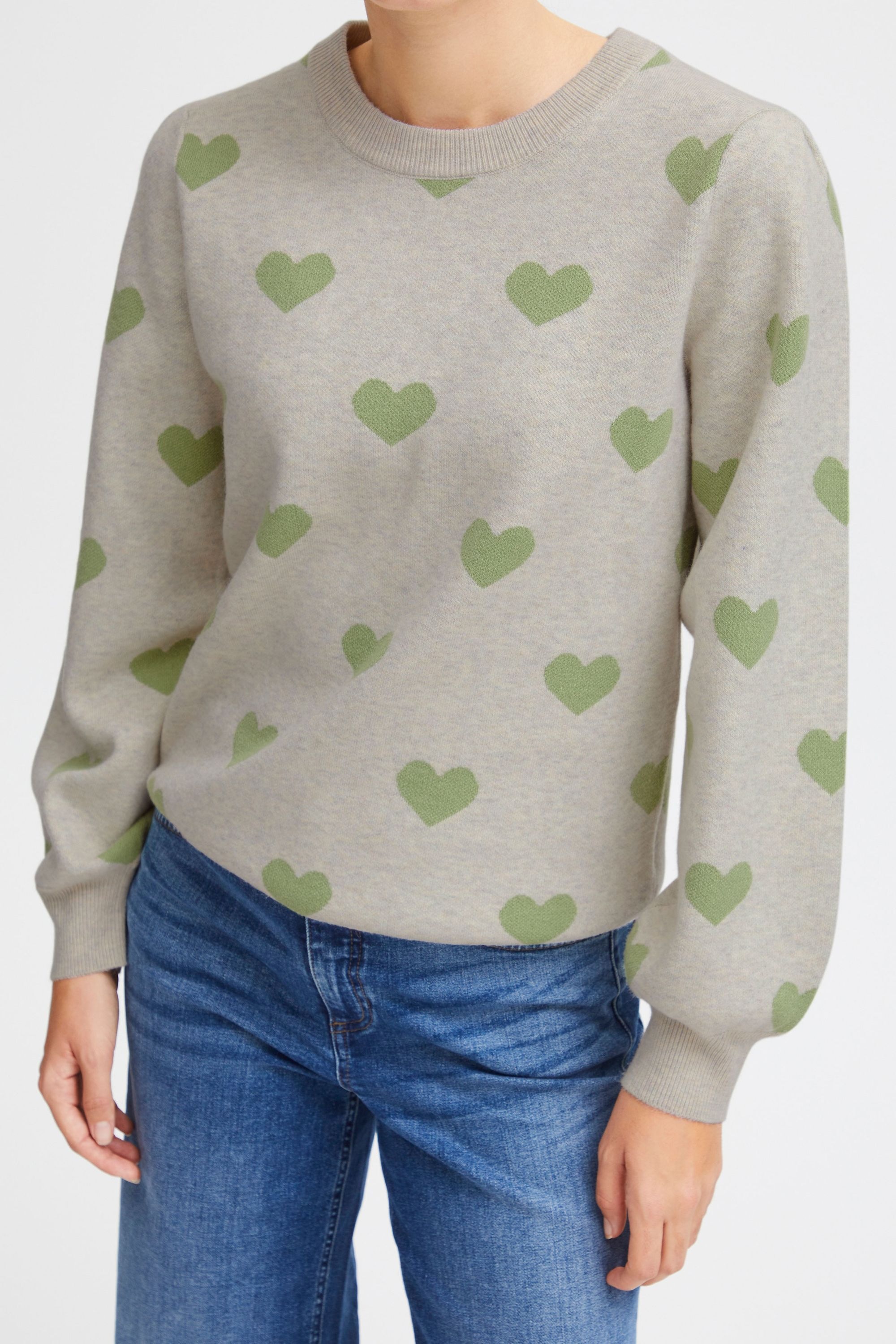 Ichi Strickfleece-Pullover »Strickpullover Damen Pullover - IHBRIELLE«