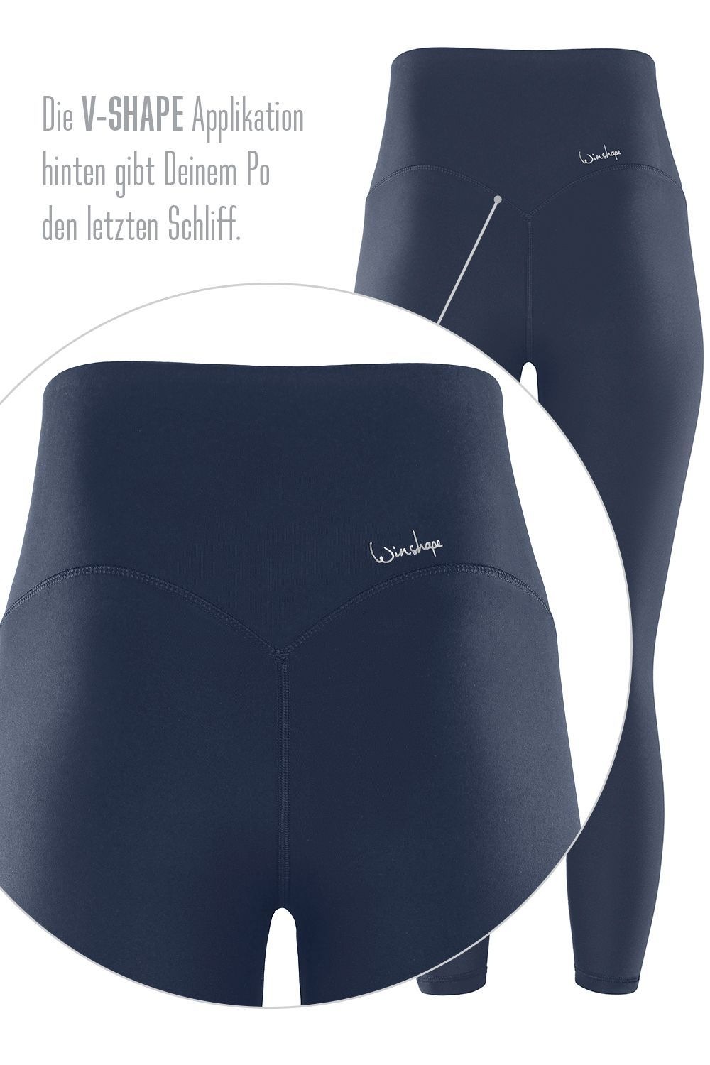 Winshape Leggings »7/8-Tights HWL317C«, mit V-Shape Applikation und Core-Bund