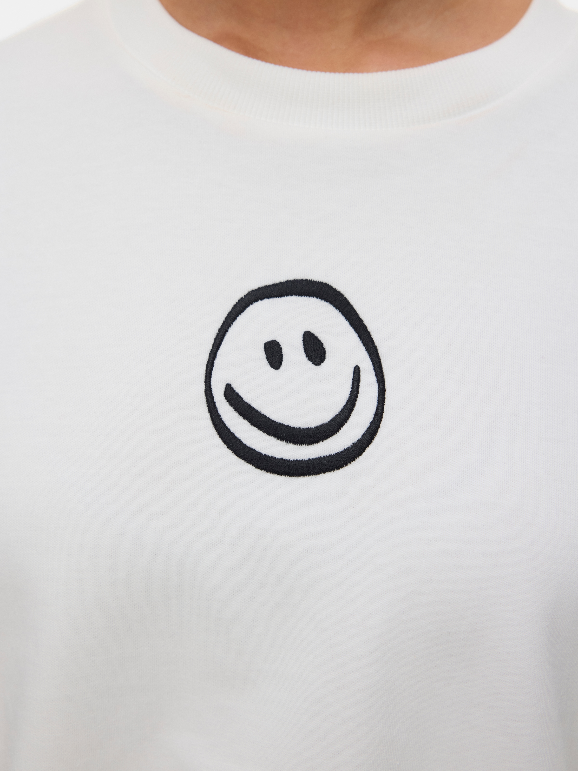 Vero Moda Kurzarmshirt »VMSARA METTE SS TOP BOX JRS GA NOOS« Baumwolle, regular fit