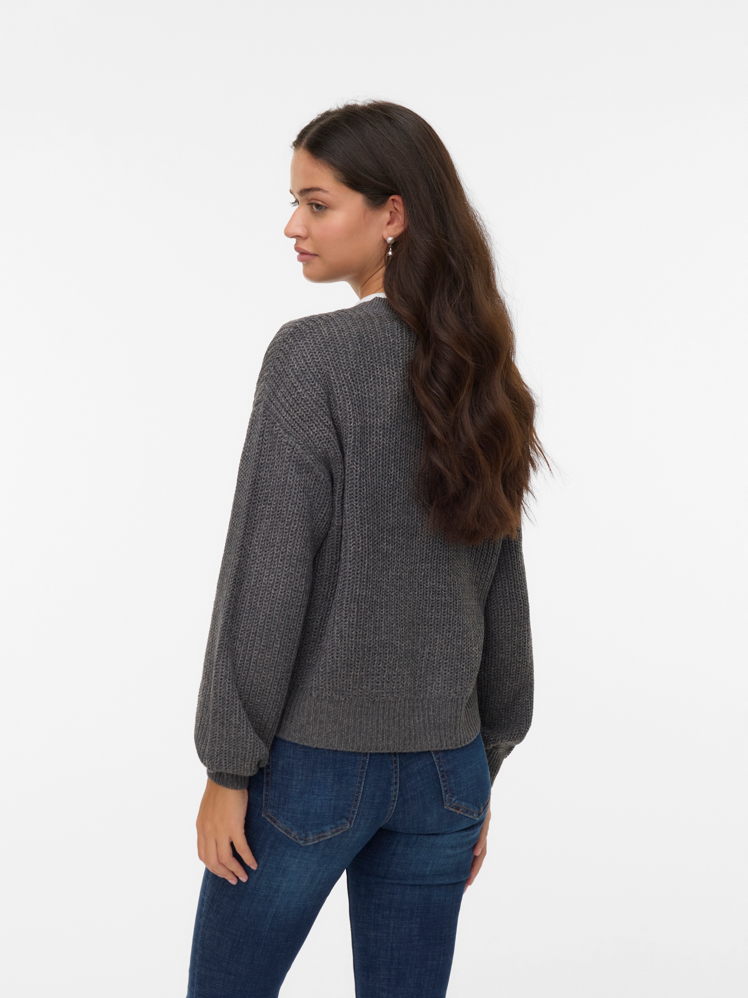 Vero Moda Strickjacke »VMLEA LS O-NECK CARDIGAN NOOS«