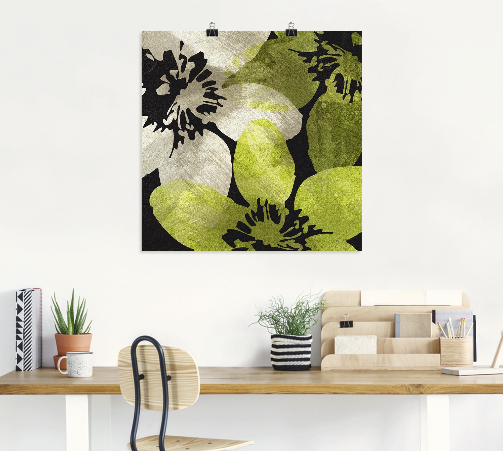 Artland Wandbild »Blüten V«, Blumen, (1 St.), in vielen Größen & Produktarten - Alubild / Outdoorbild für den Außenbereich, Leinwandbild, Poster, Wandaufkleber / Wandtattoo auch für Badezimmer geeignet