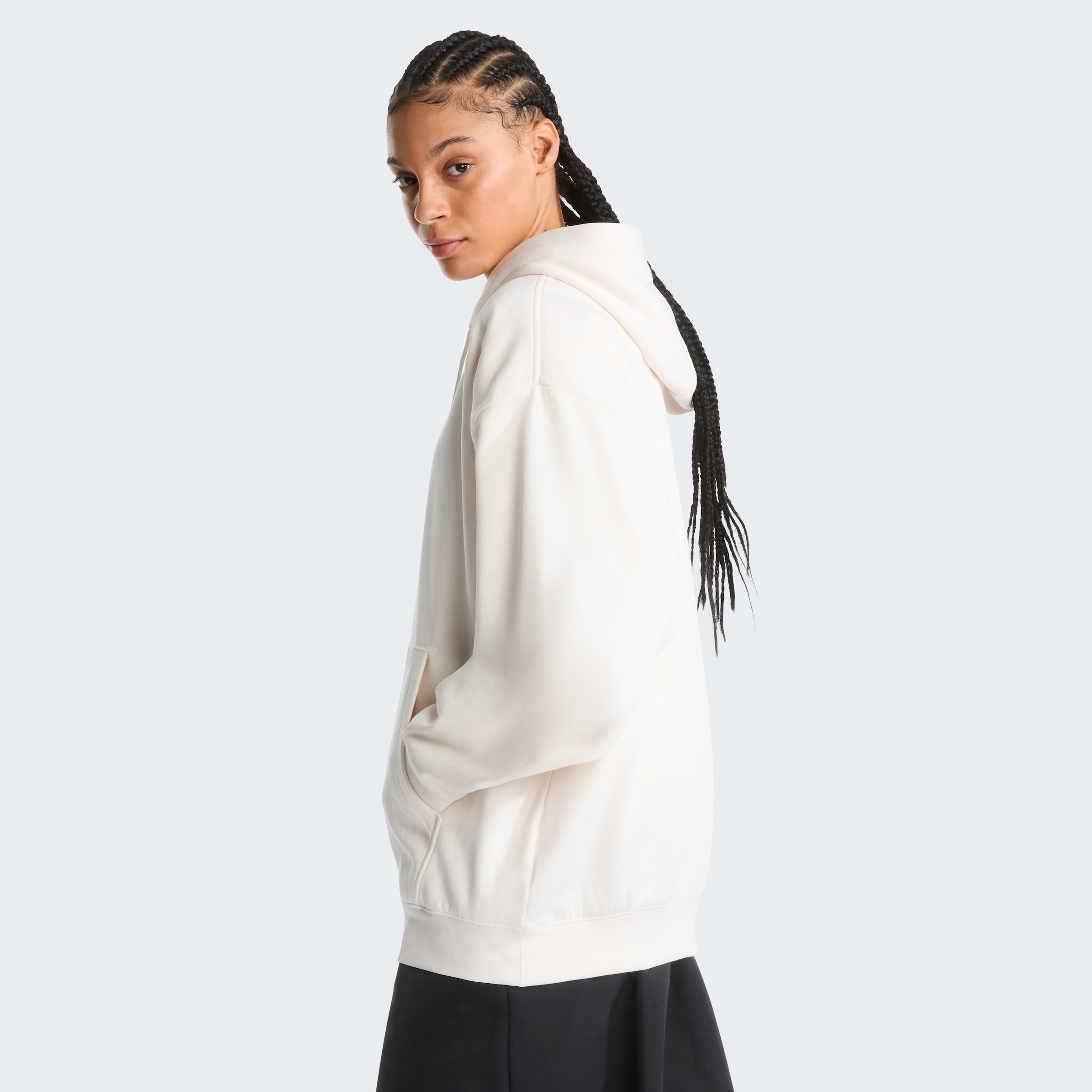 The North Face Kapuzensweatshirt »W ESSENTIAL OVERSIZE HOODIE«, sportlicher Stil, wärmend, mit Kapuze, aus Baumwolle und Polyester
