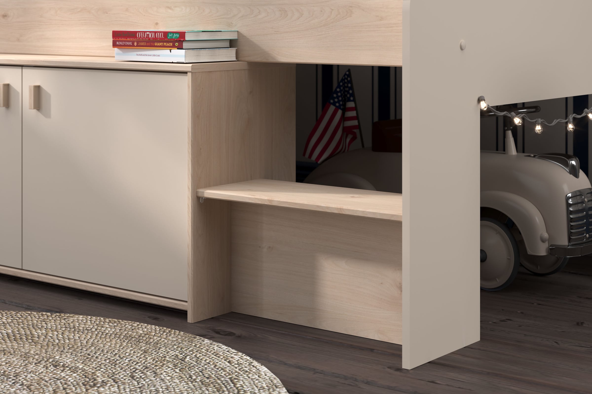 Parisot Stauraumbett