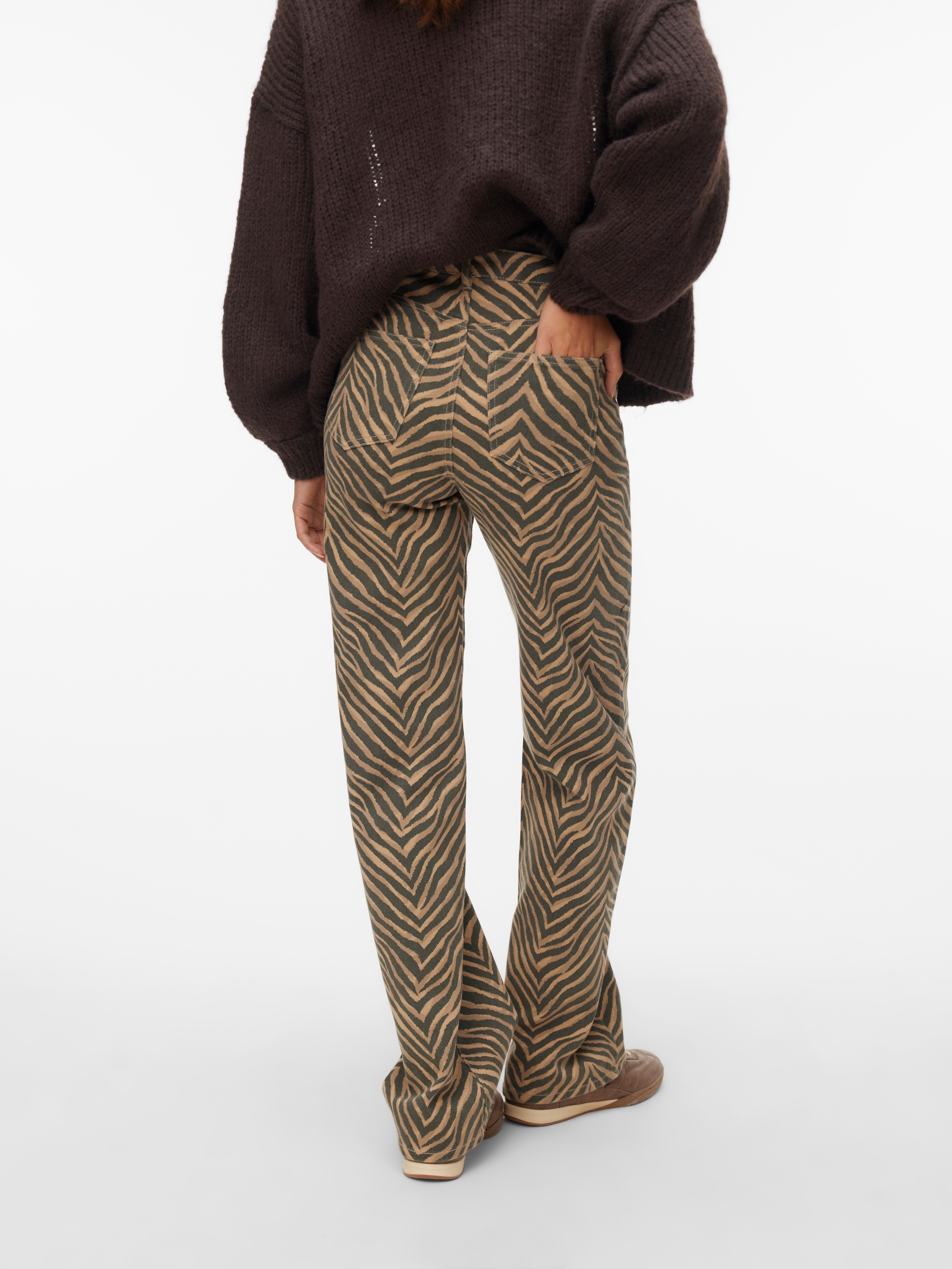 Vero Moda High-waist-Jeans »VMTESSA HR WIDE STRETCH AOP JEANS NOOS«