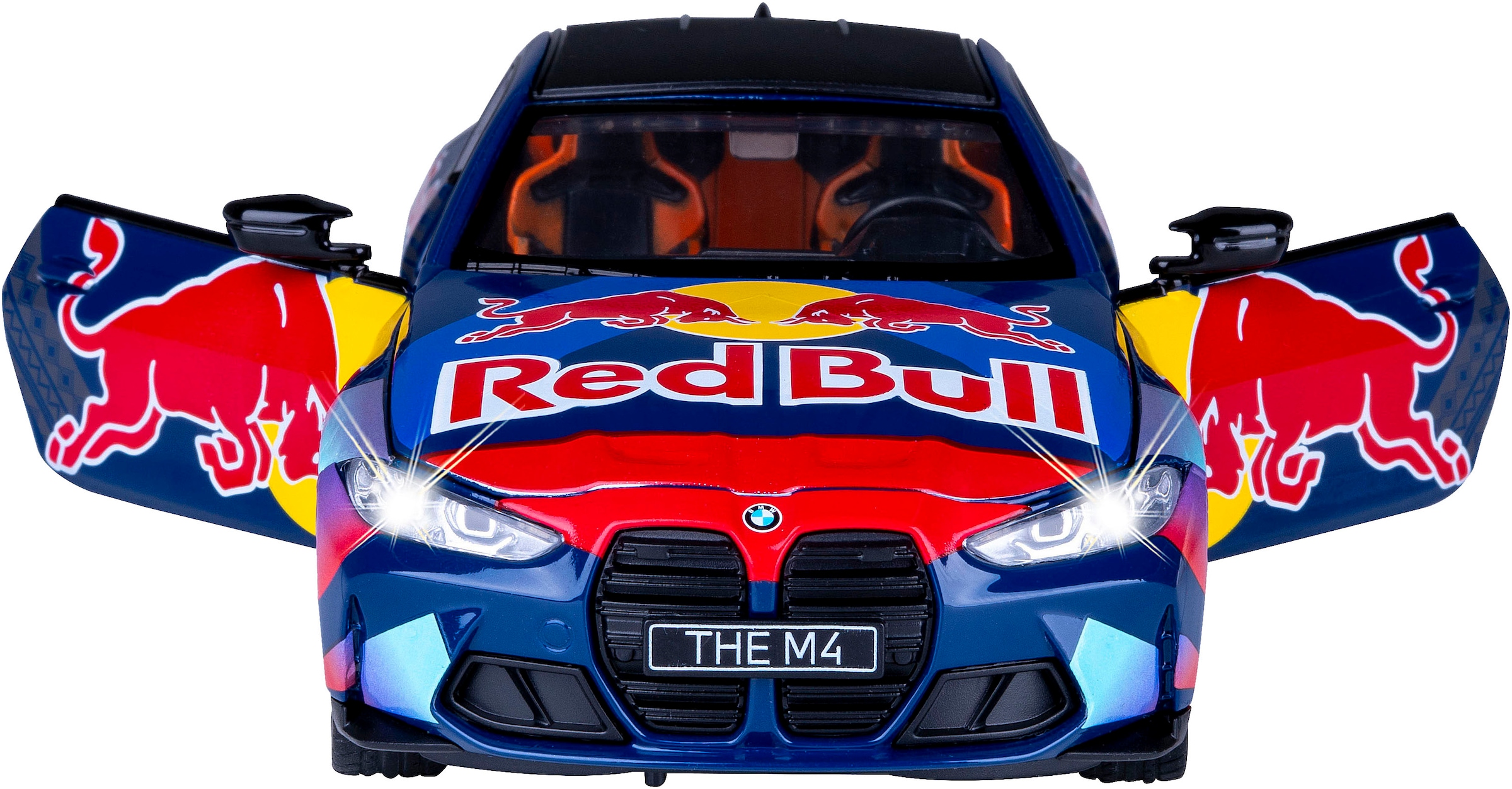 Jamara Spielzeug-Auto »Diecast BMW M4 blau«, LED Licht; Maßstab 1:24